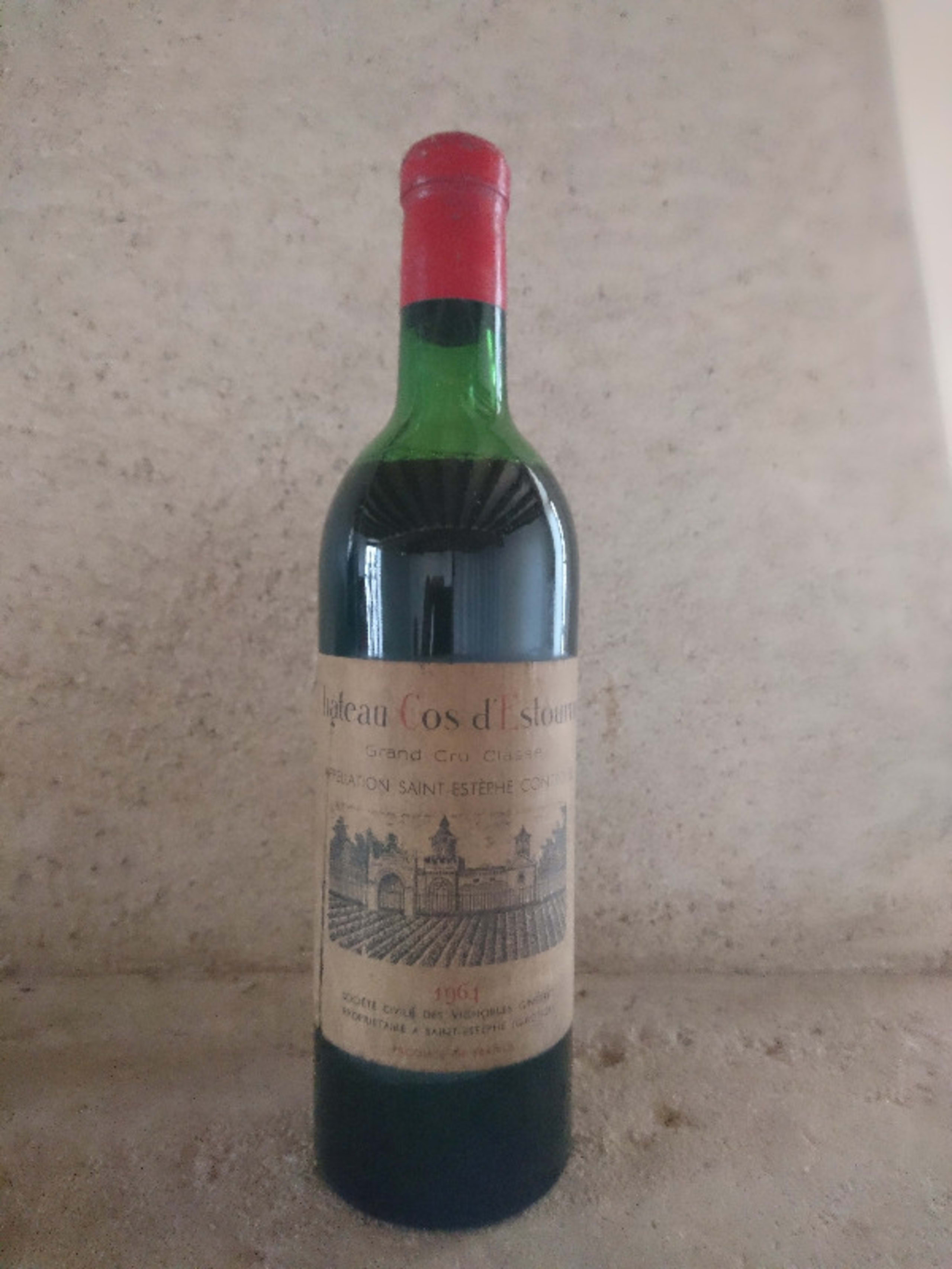 Château Cos d'Estournel, Saint-Estèphe, 1964