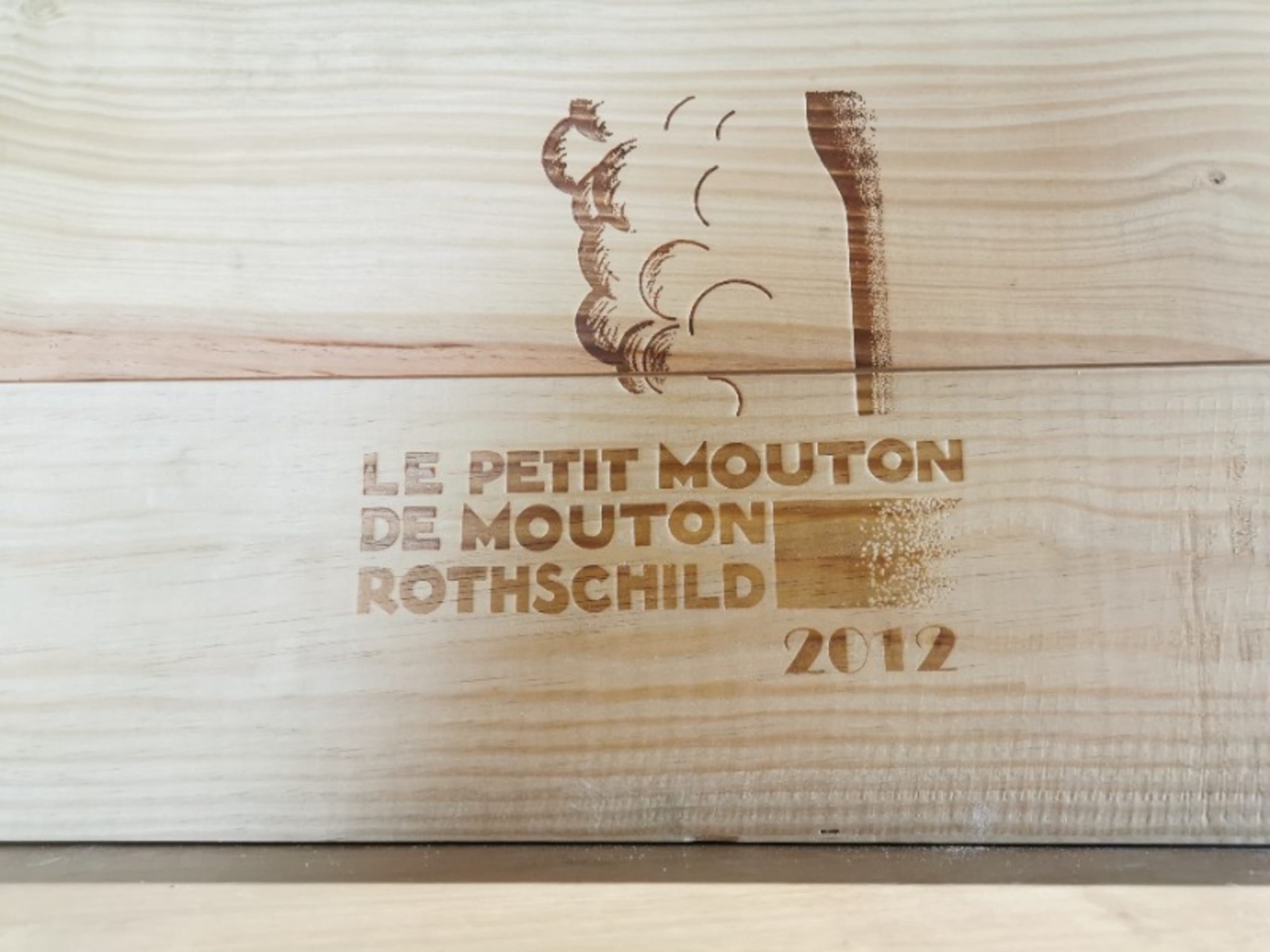 CBO/OWC 6 x Château petit Mouton Rothschild, Pauillac, 2012
