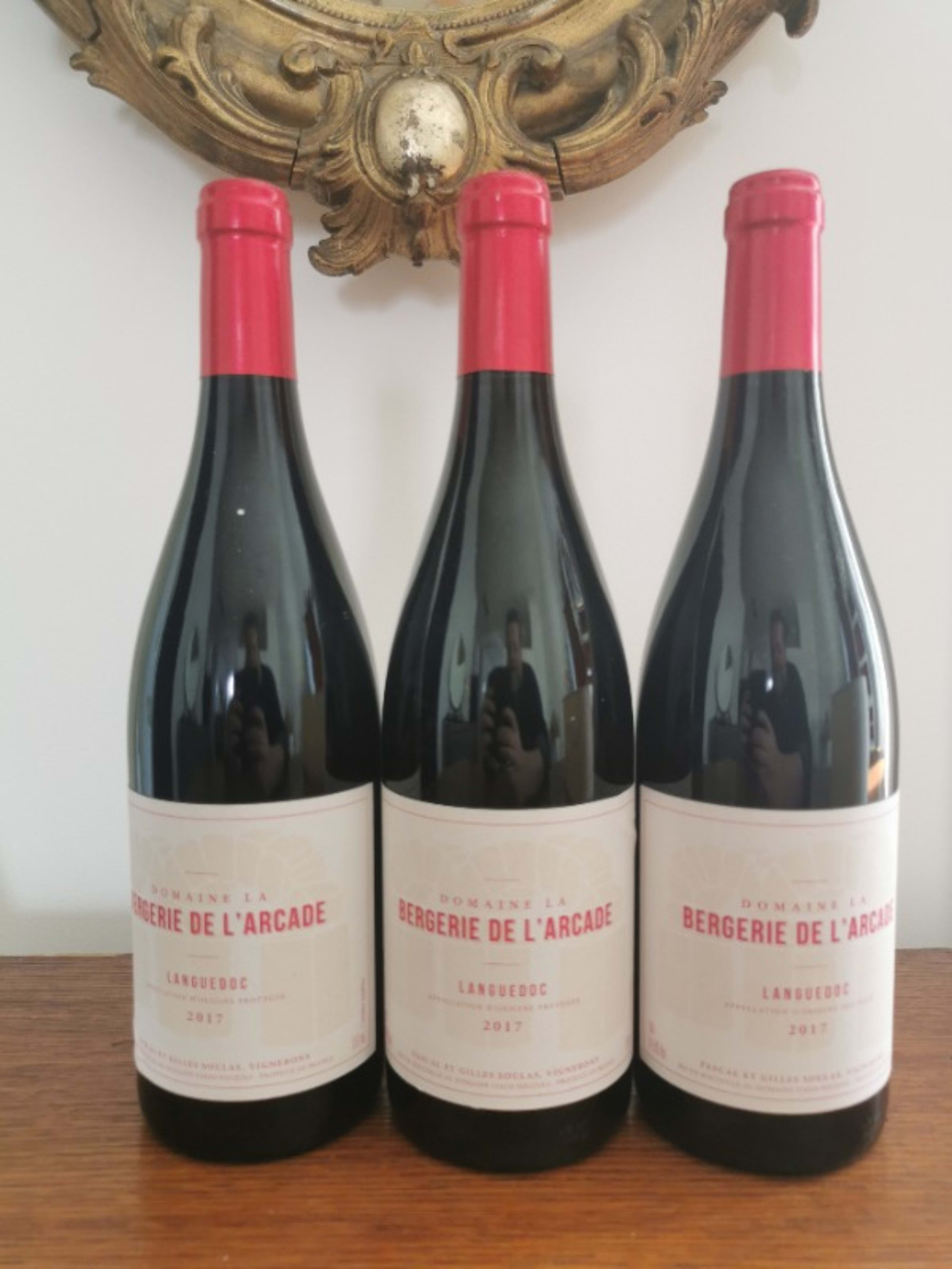 3 x Domaine de la Bergerie de l'Arcade, Languedoc, 2017