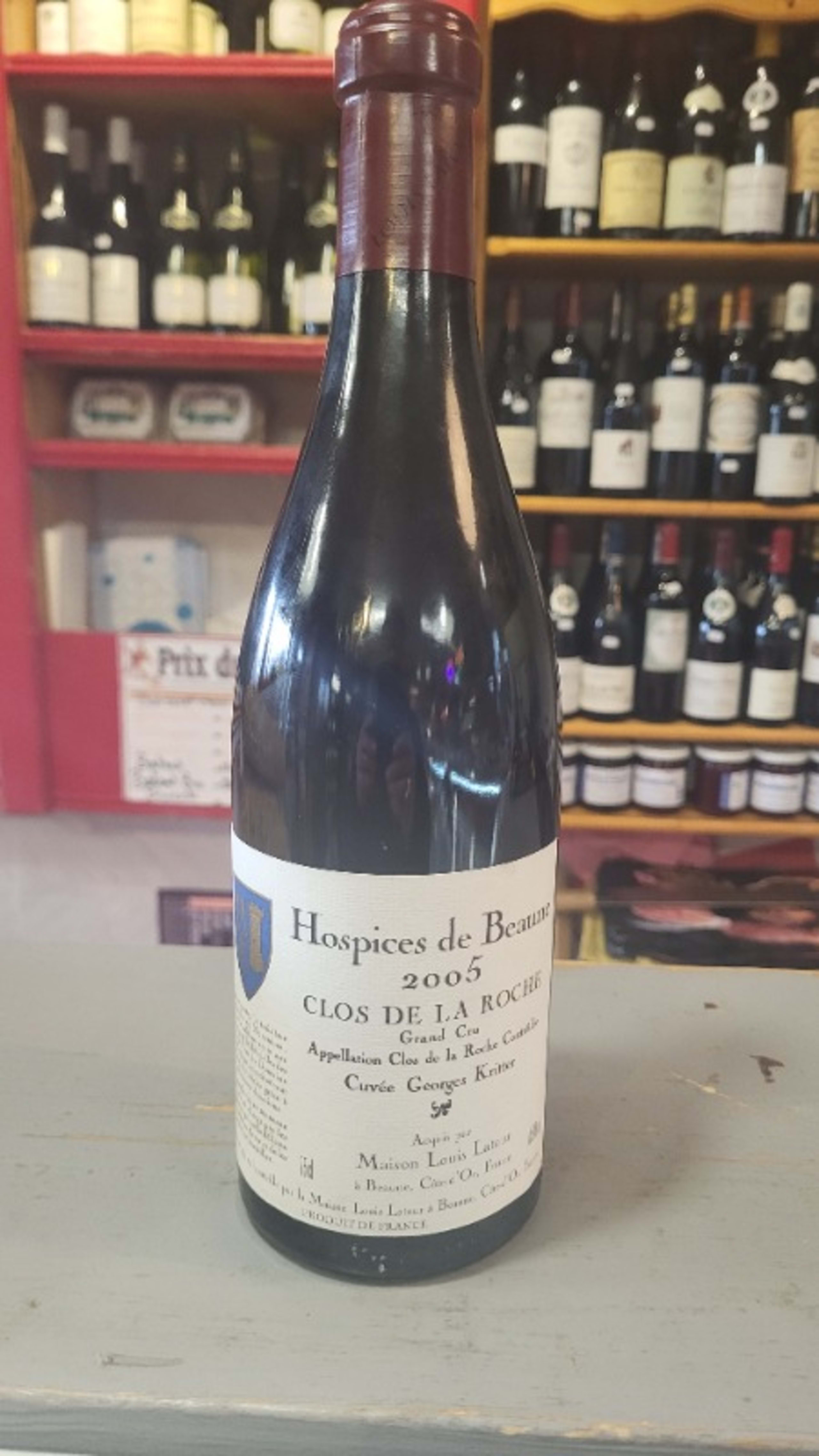 Clos-de-la-Roche, Grand Cru, - cuvée Georges Kritter, Hospices de Beaune, 2005