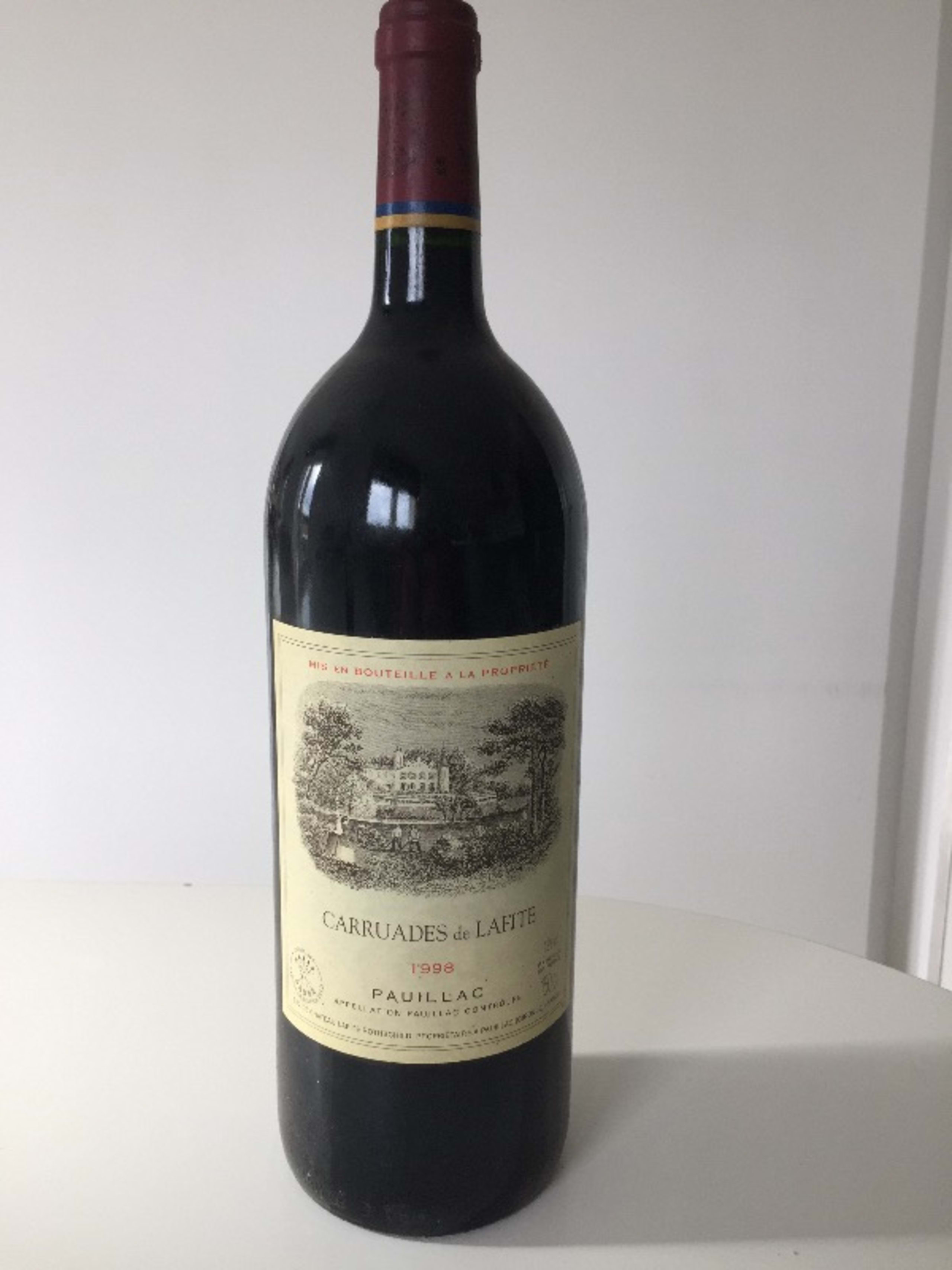 Carruades de lafite, Pauillac, 1998 (Magnum)
