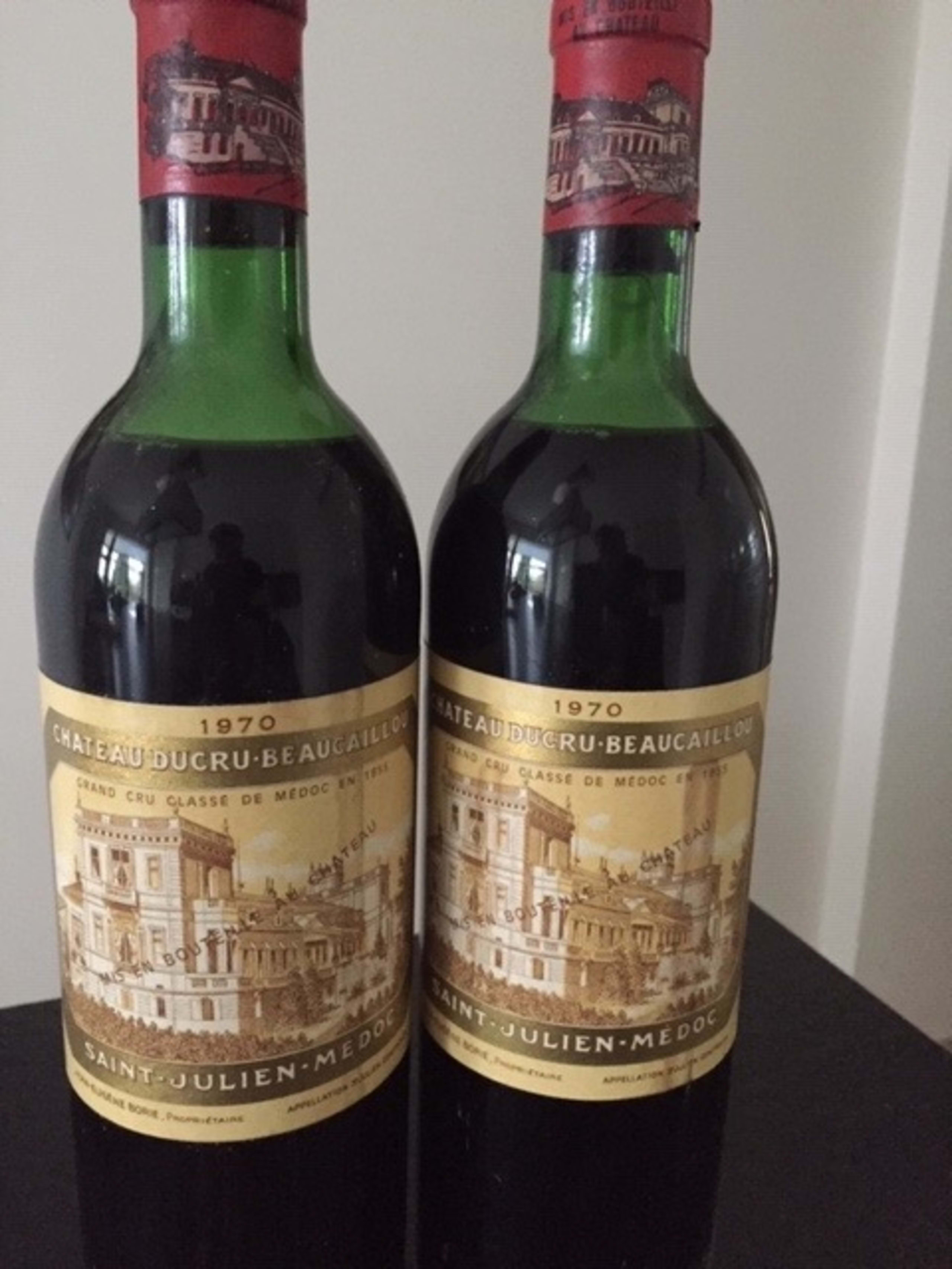 2 x Château Ducru-Beaucaillou, Saint-Julien, 1970