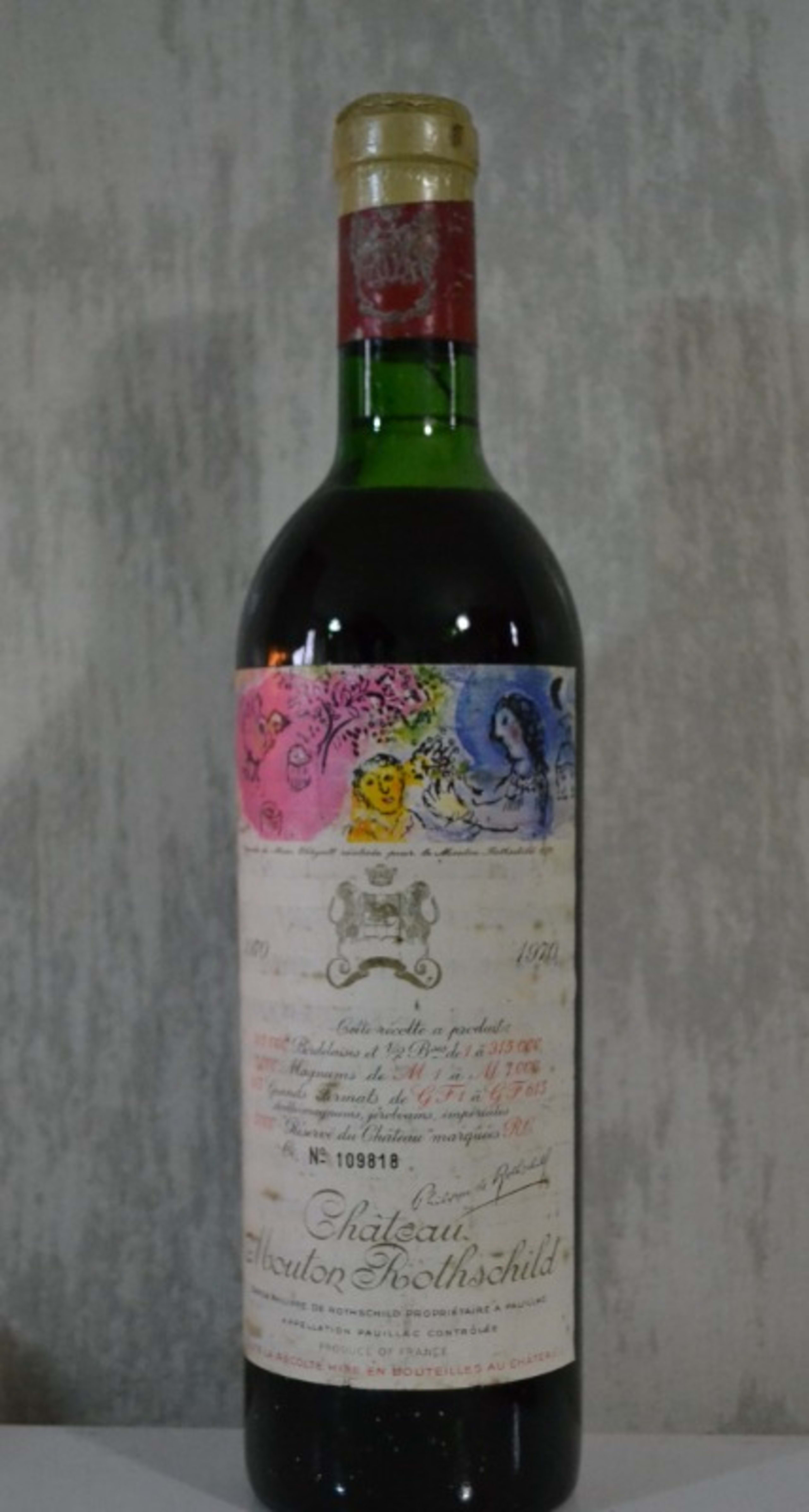 Château Mouton Rothschild, Pauillac, 1970