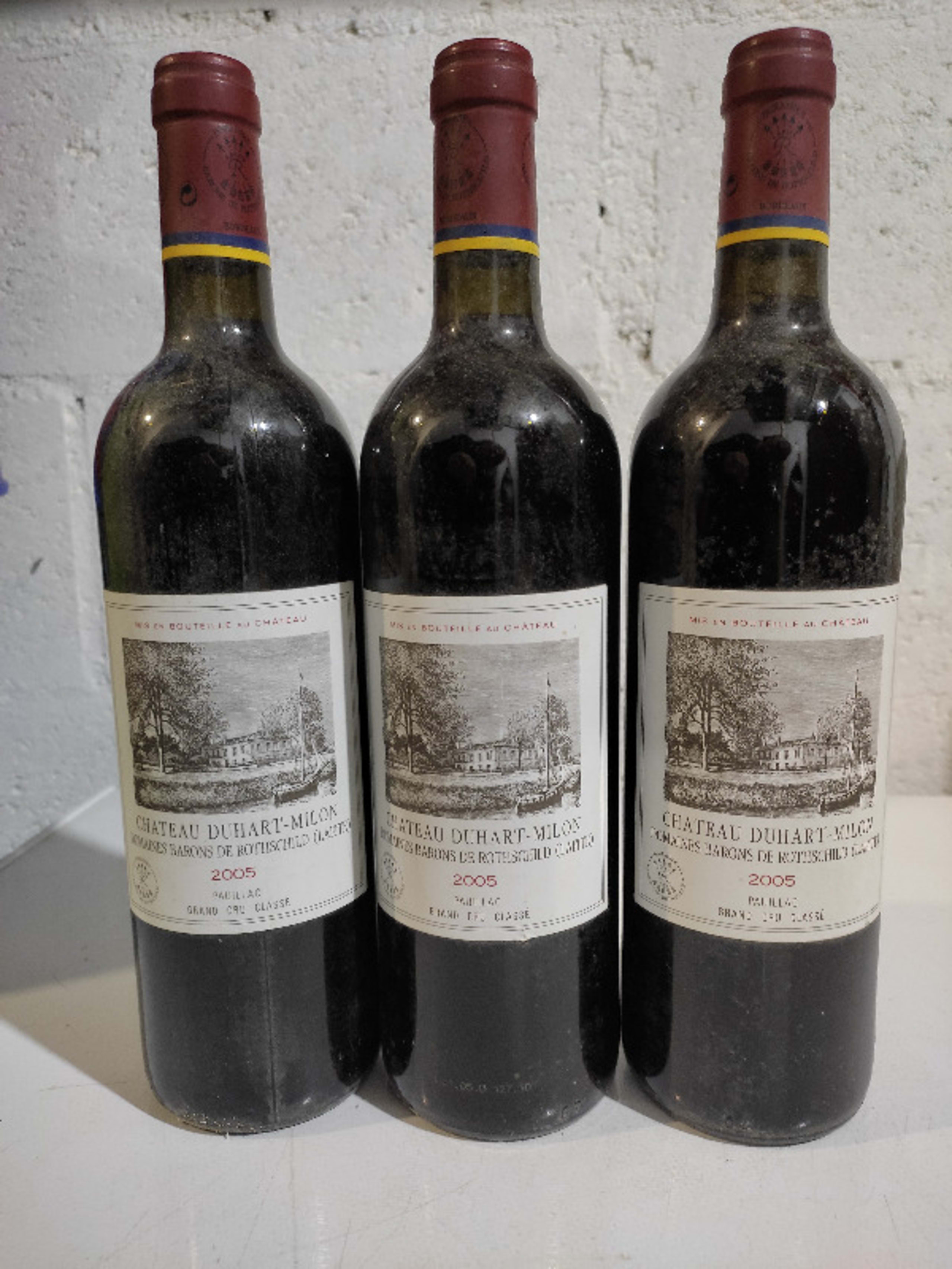 3 x GRAND CRU CLASSE, Château DUHART MILON, Pauillac, 2005