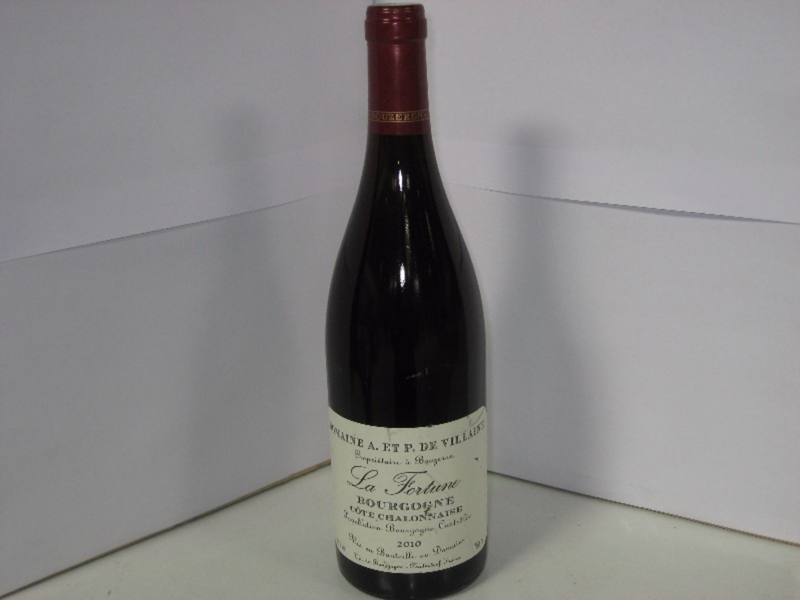 Côte-Chalonnaise, La Fortune, Domaine A & P de Villaine, 2010 1x75cl