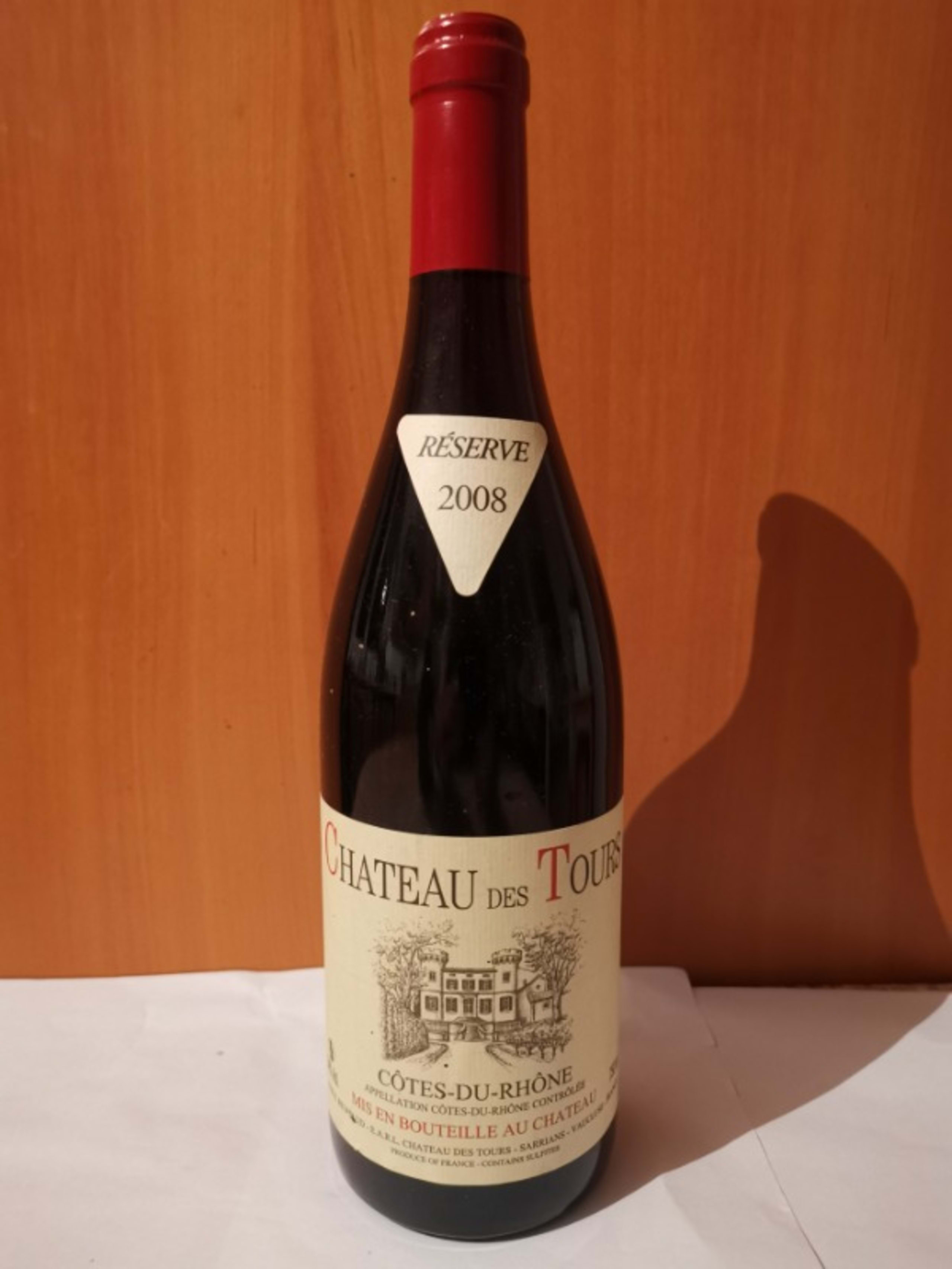 Côtes-du-Rhône, Château des tours, 2008