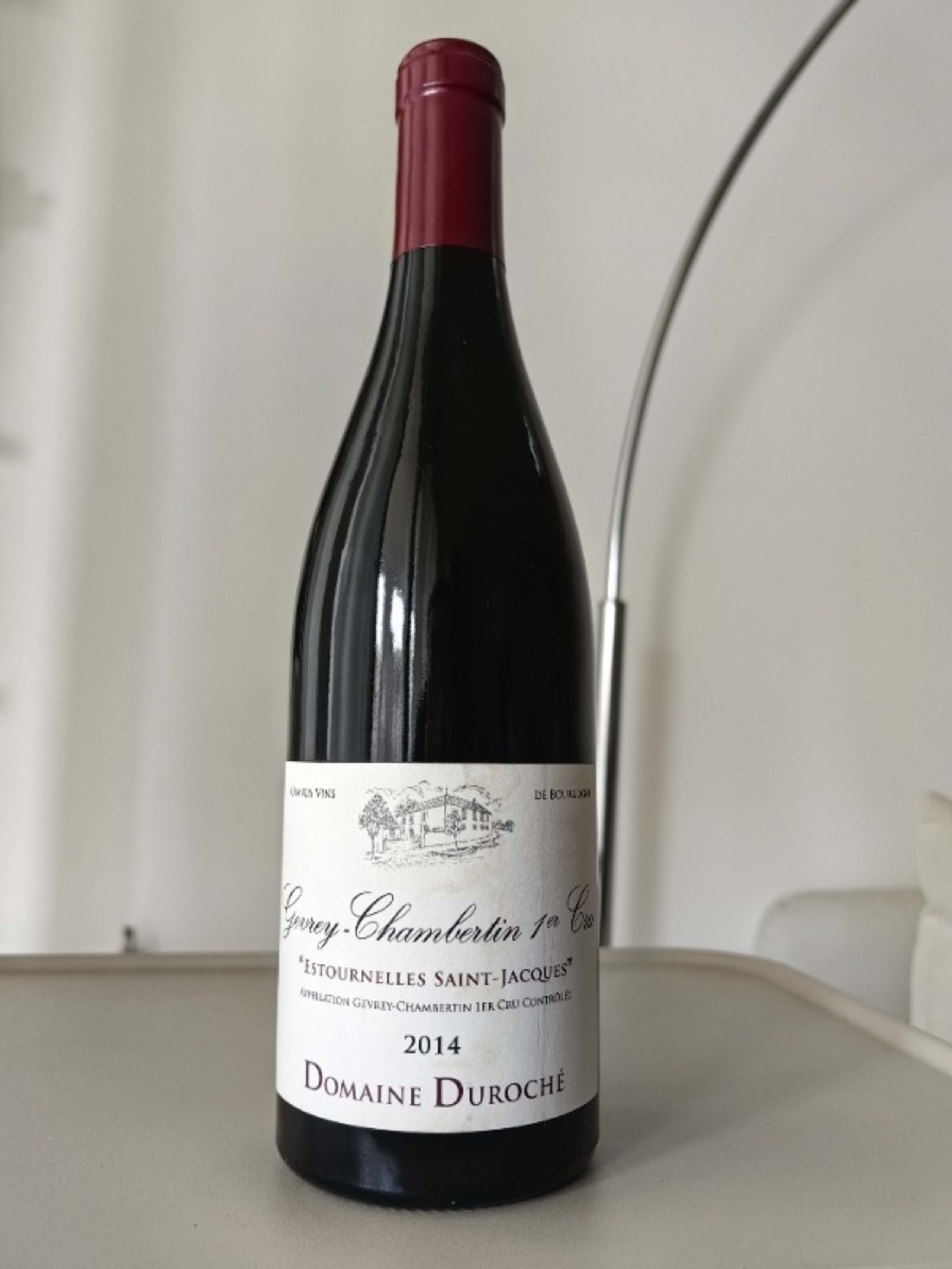 Gevrey-Chambertin, 1er Cru Estourelles Saint-Jacques, Domaine Duroché, 2014