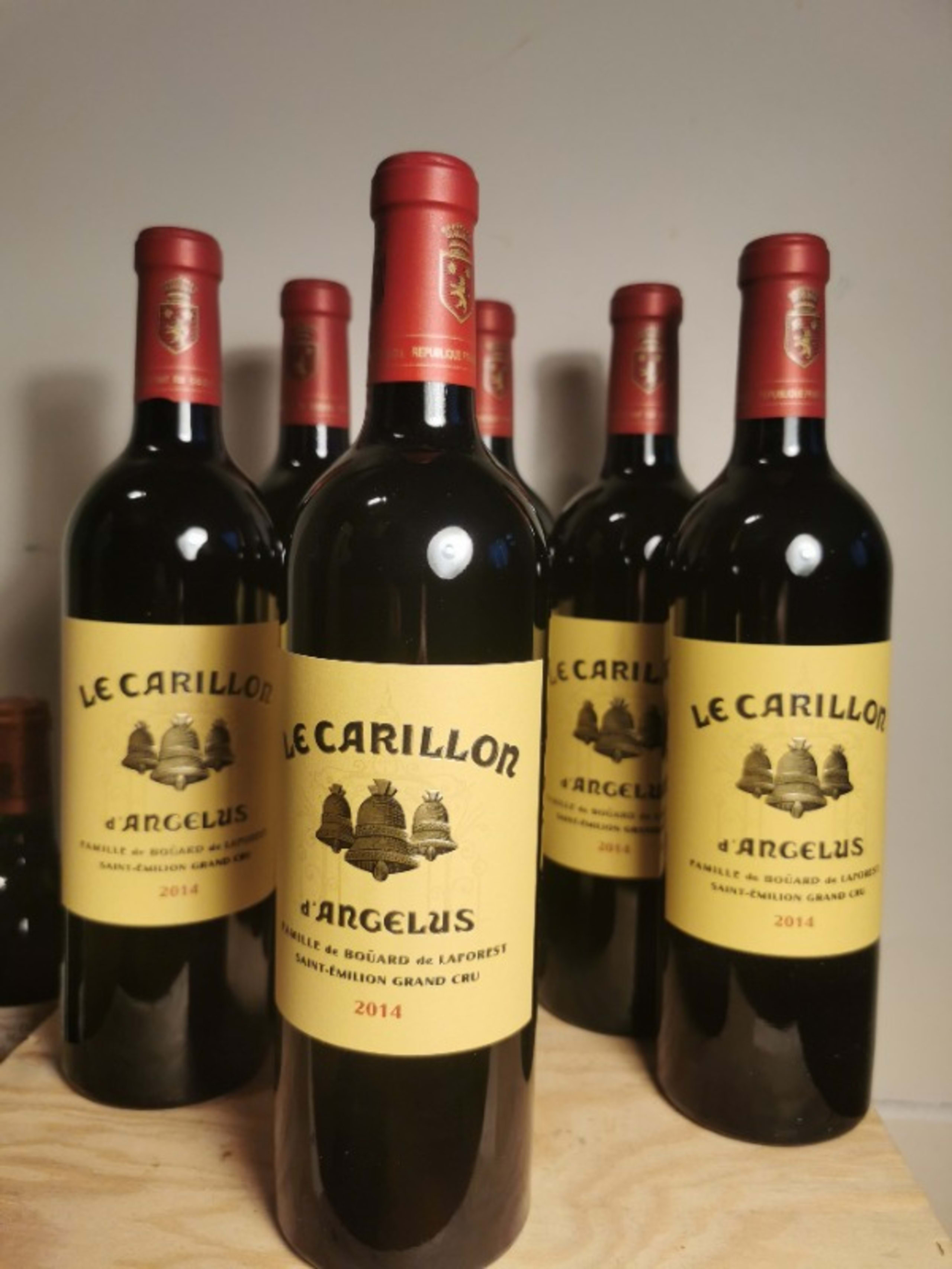 6 x Le Carillon, Château Angélus, Saint-Émilion Grand Cru, 2014