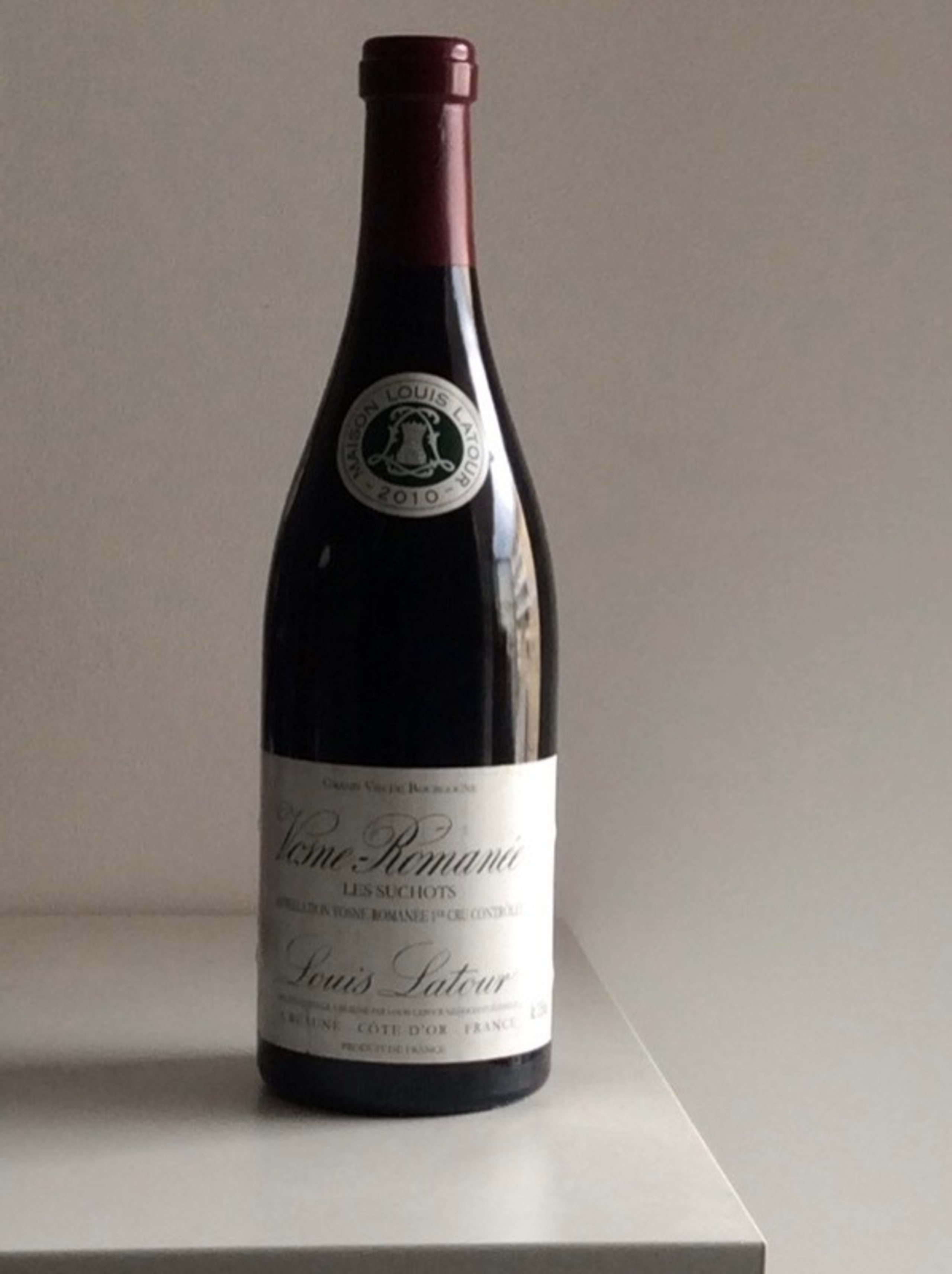 Vosne-Romanée, 1 er Cru les Suchots, Maison Louis Latour, 2010