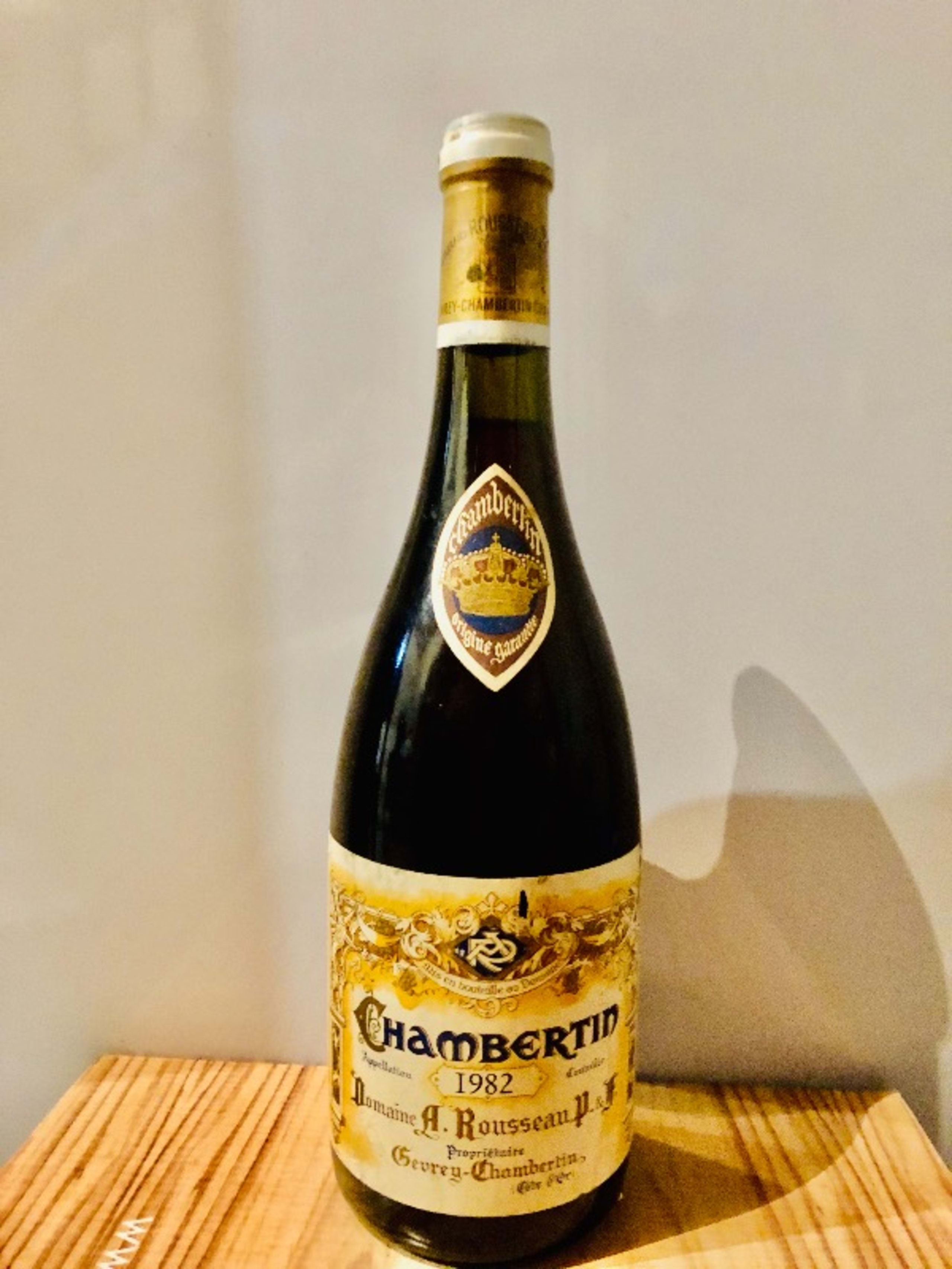 Chambertin, 1982, Grand cru, Domaine Armand Rousseau