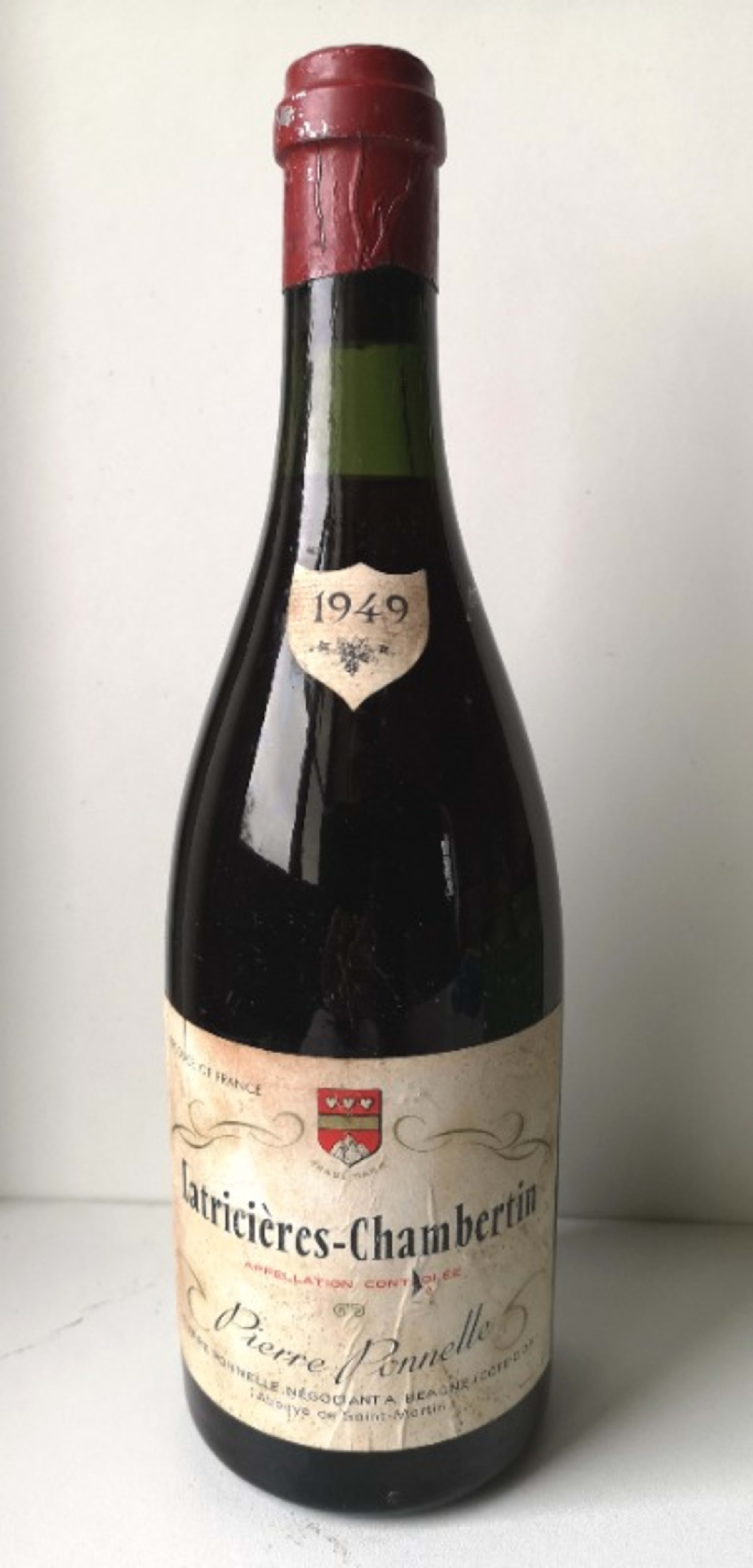 Latricières-Chambertin, Grand Cru, Pierre Ponnelle, 1949