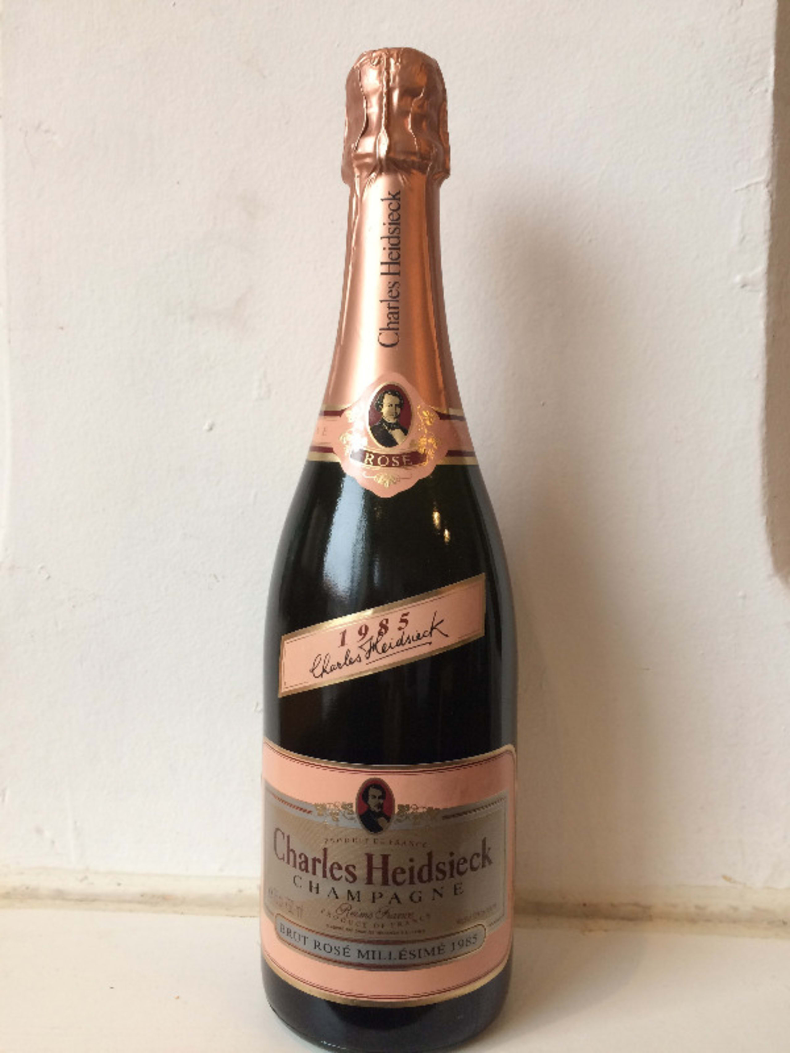 Charles Heidsieck, Champagne rosé, 1985