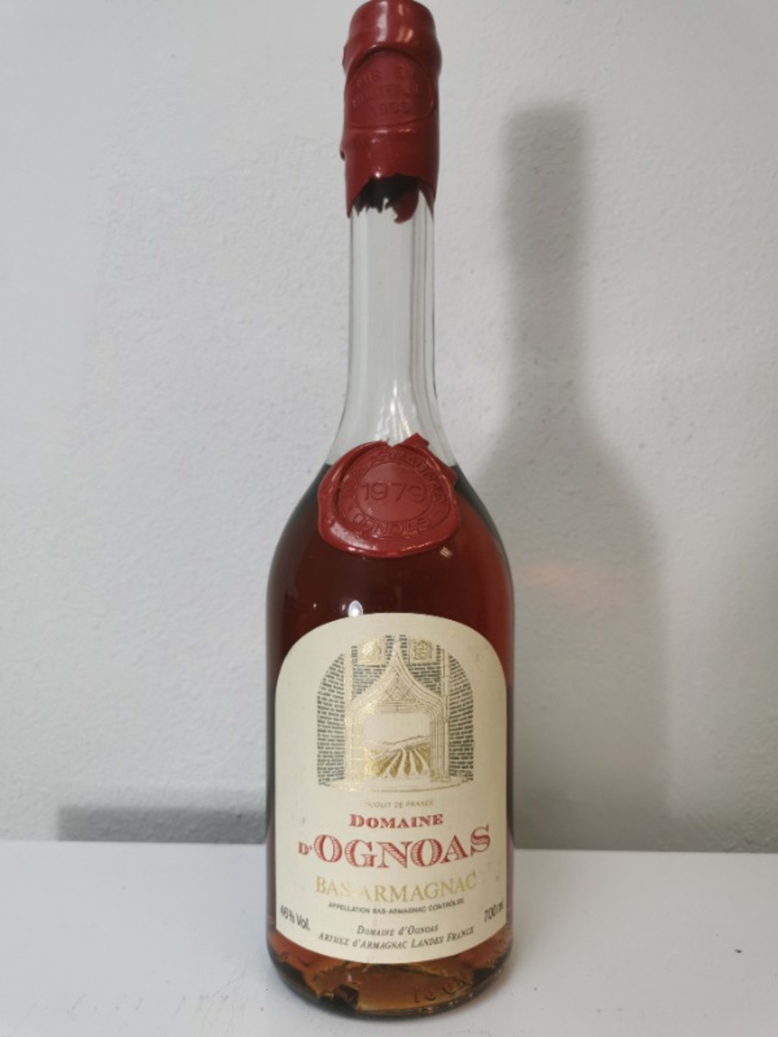 Domaine d'Ognoas, Bas-Armagnac, 1979