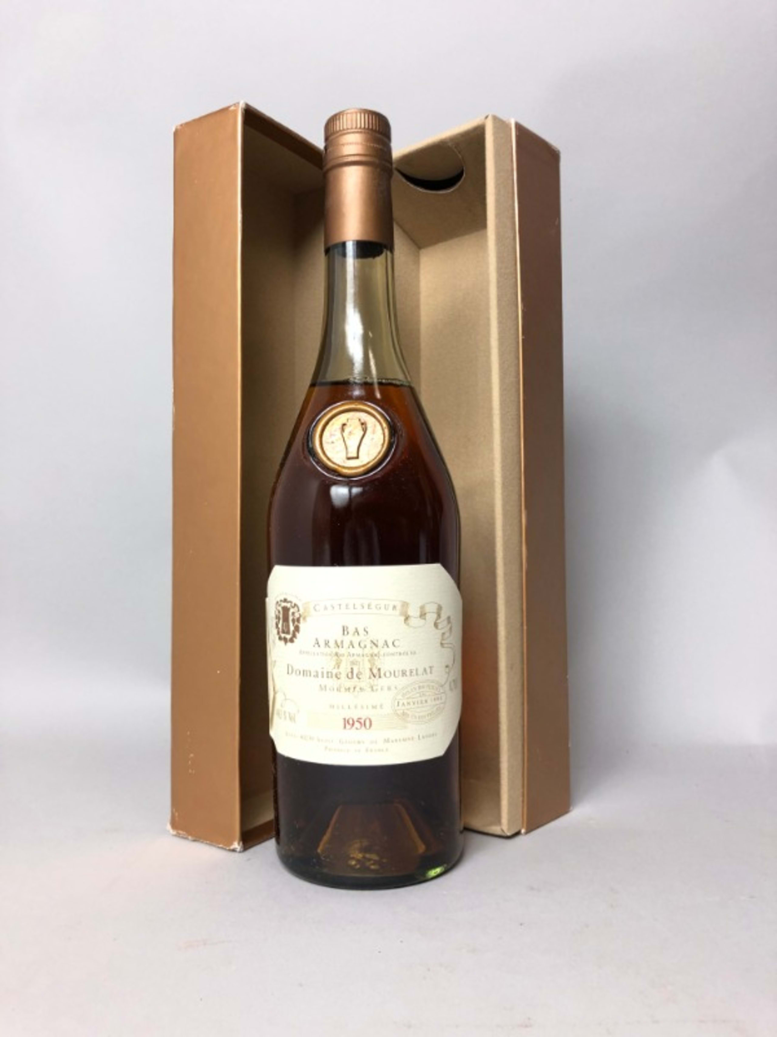 DOMAINE DE MOURELAT, Bas-Armagnac, 1950