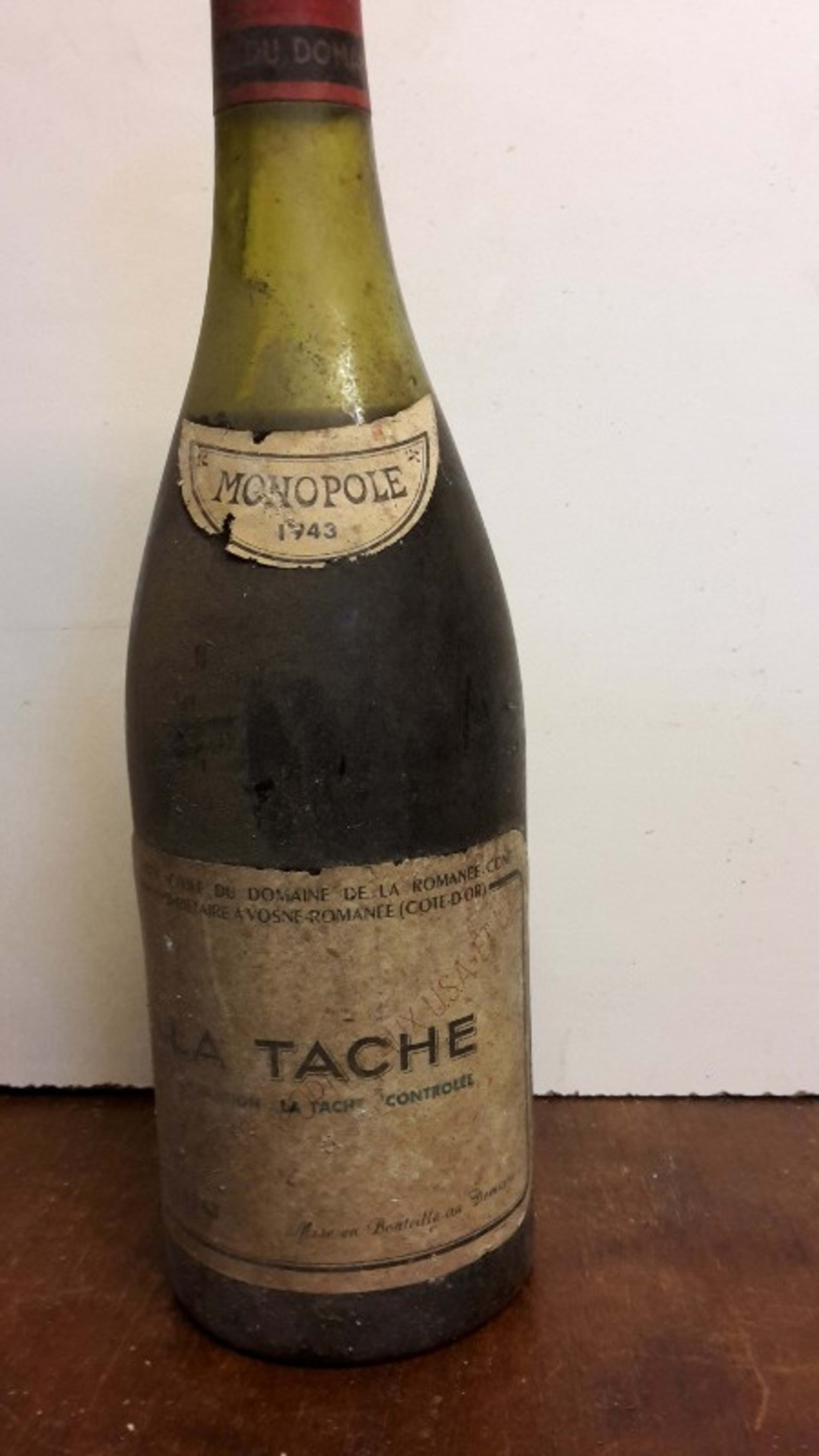 La Tâche, Domaine de la Romanée Conti, 1943