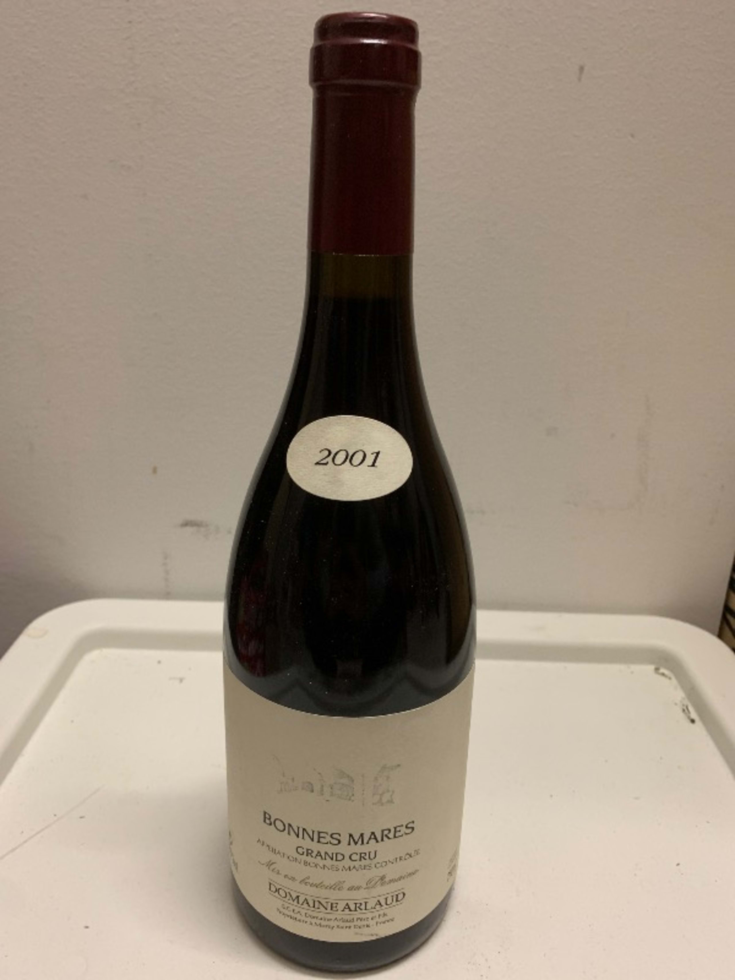 Bonnes-Mares, Grand Cru, Domaine Arlaud, 2001