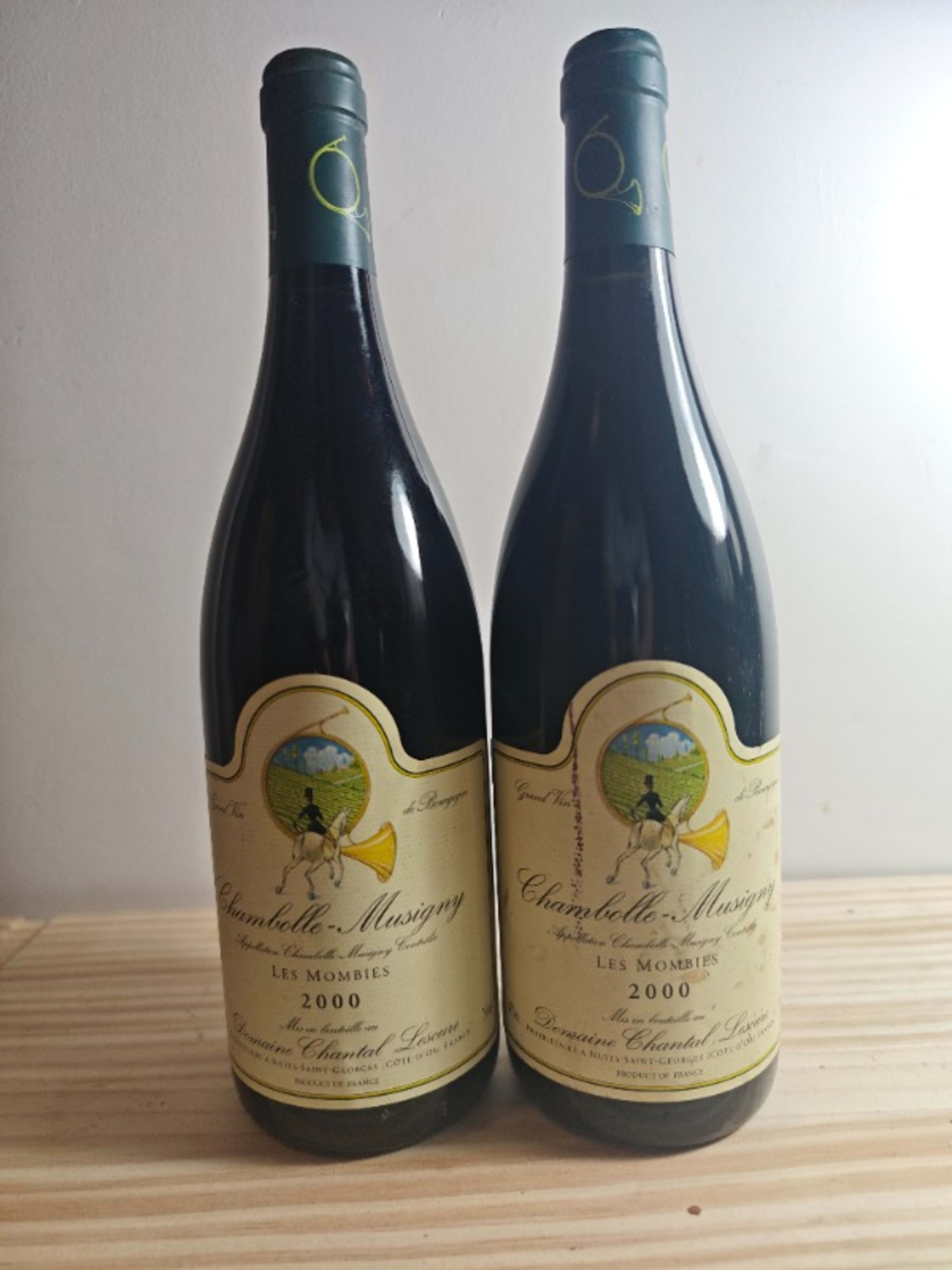2 x Chambolle-Musigny, Les Mombies, domaine Chantal Lescure, 2000