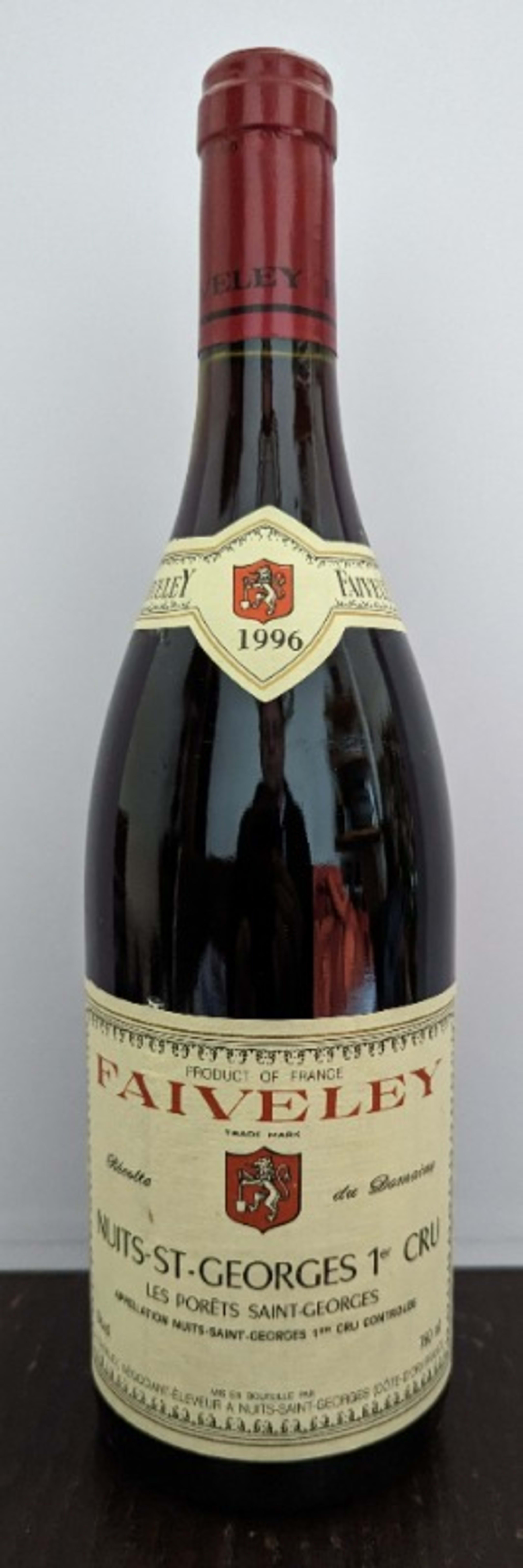 Nuits-Saint-Georges, 1er Cru-Les Porêts Saint Georges, Faiveley, 1996