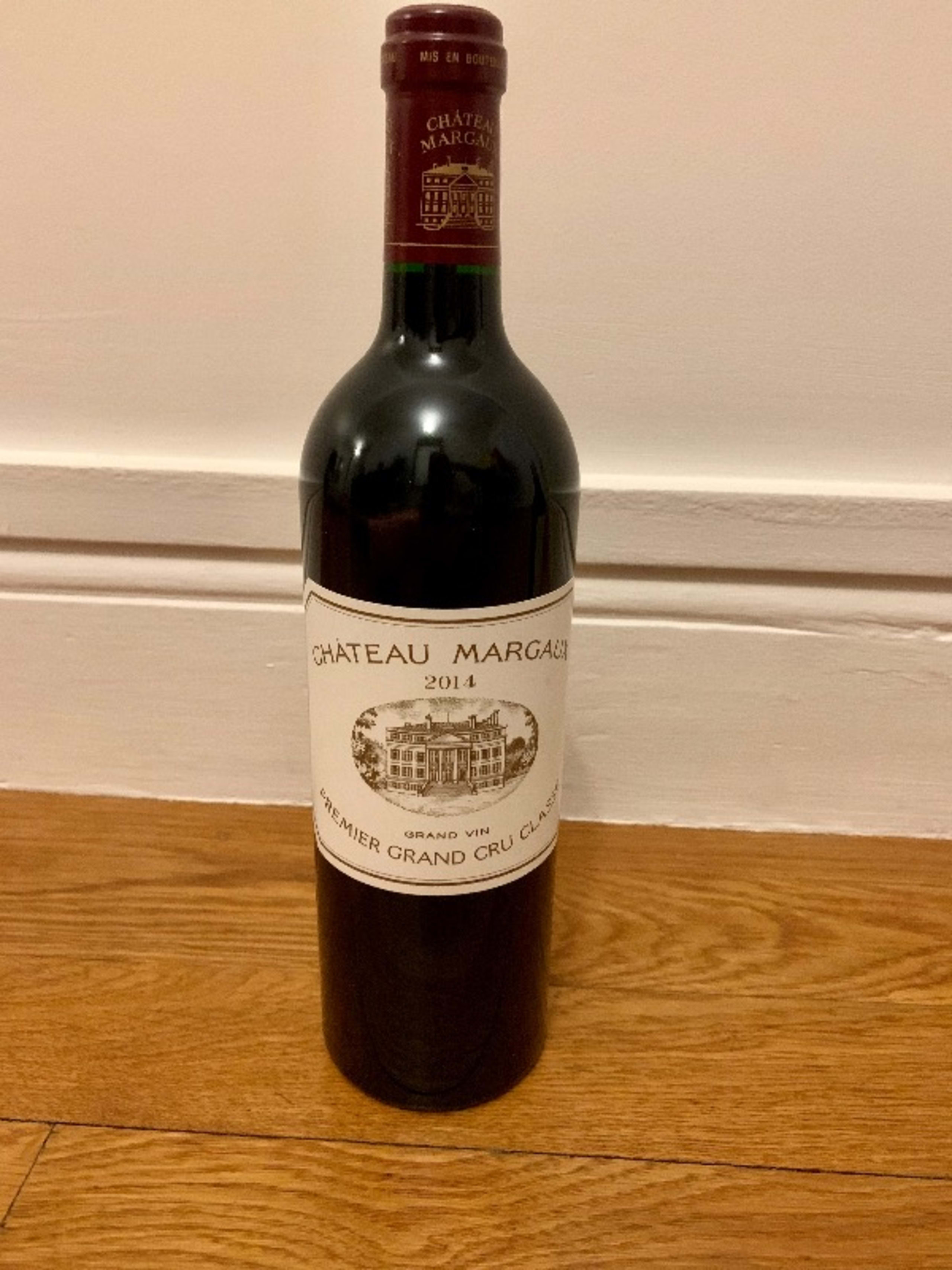 1er grand cru classé, Château Margaux, Margaux, 2014