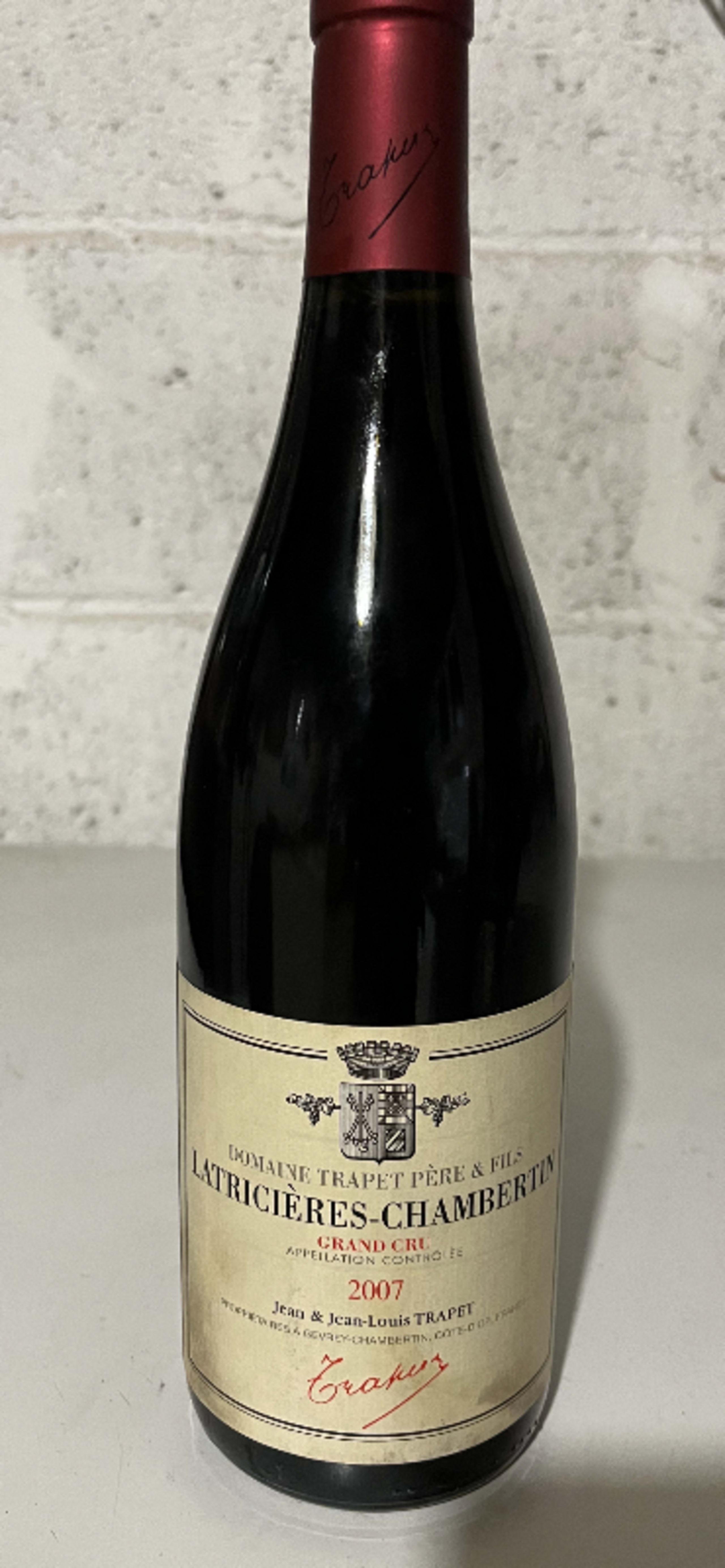 Latricières-Chambertin, Grand Cru, Jean louis Trapet, 2007