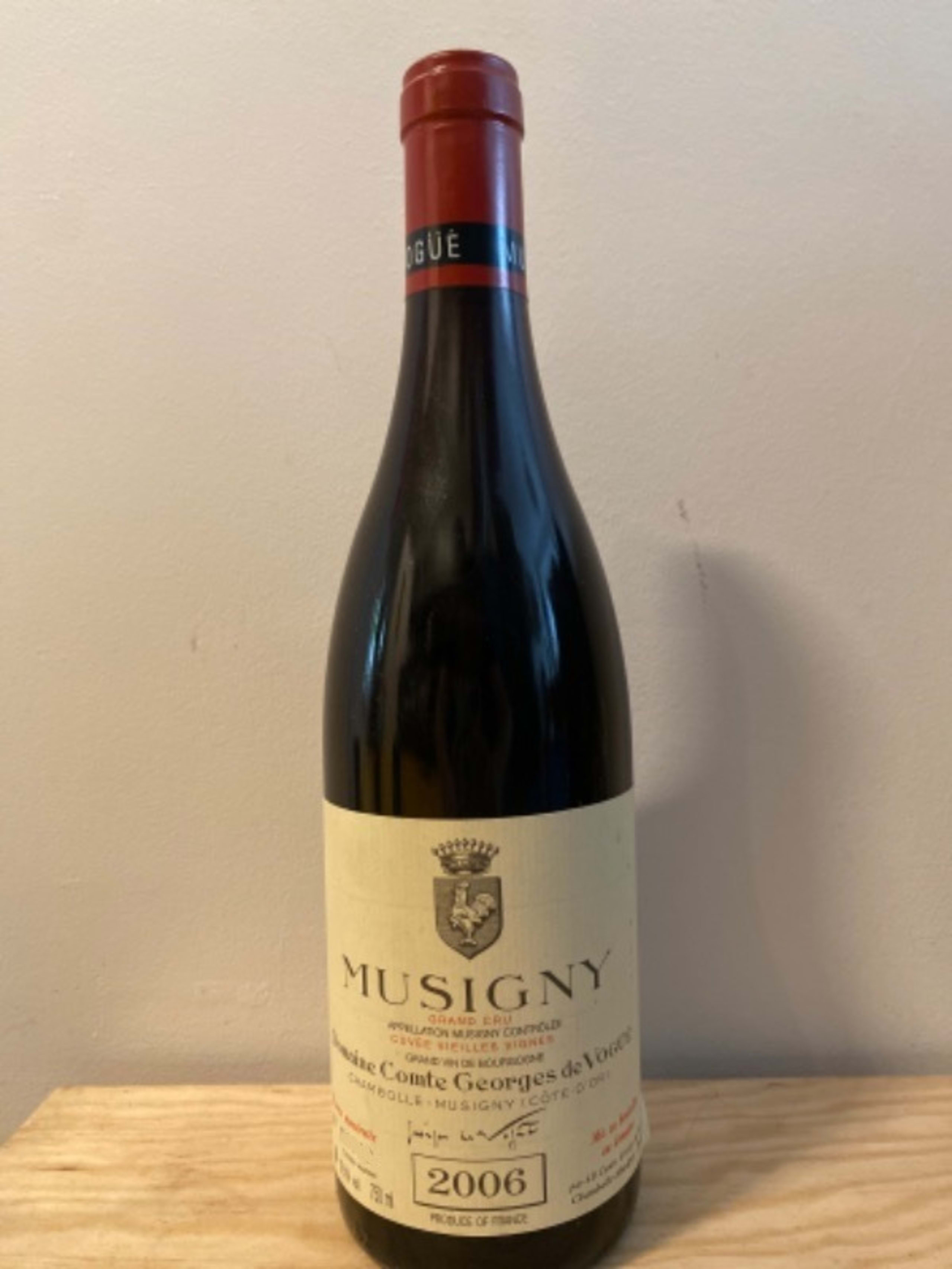 Musigny, Grand Cru Cuvée Veille Vigne, Domaine Comte Georges de Vougüé, 2006