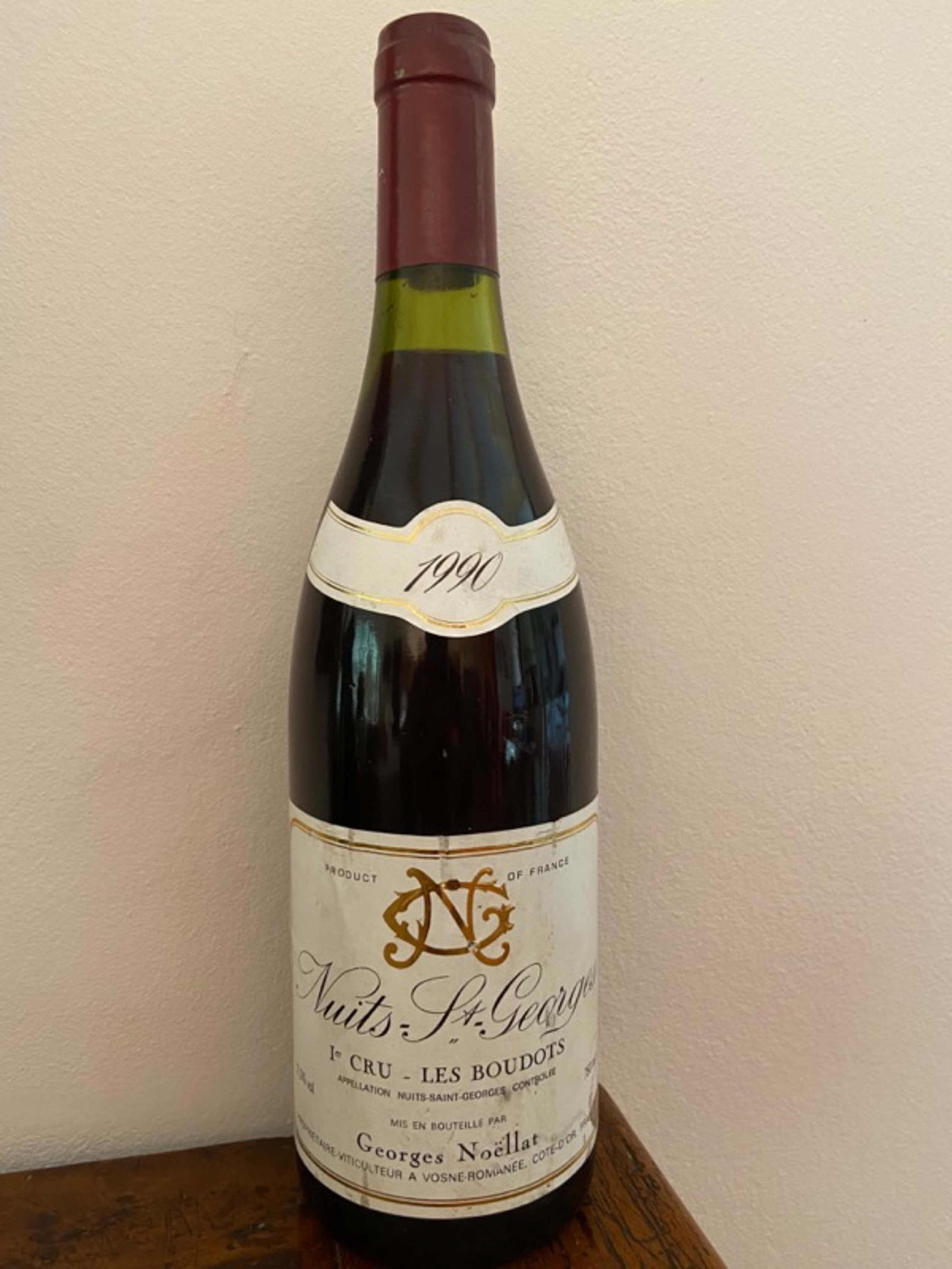 Nuits-Saint-Georges, 1er cru les Boudots, Georges Noëllat, 1990
