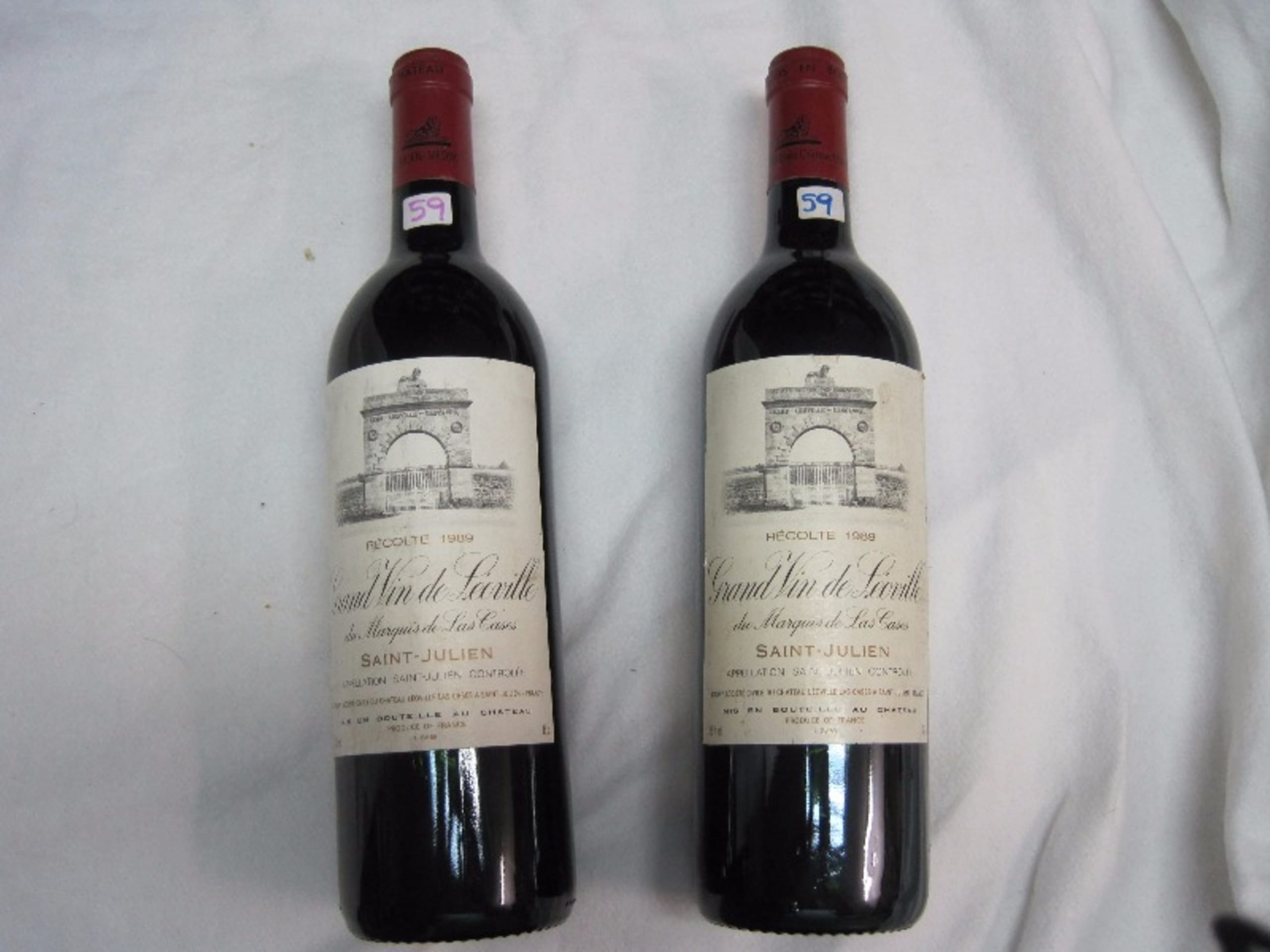 Leoville du Marquis de las Cases, Saint-Julien, 1989
