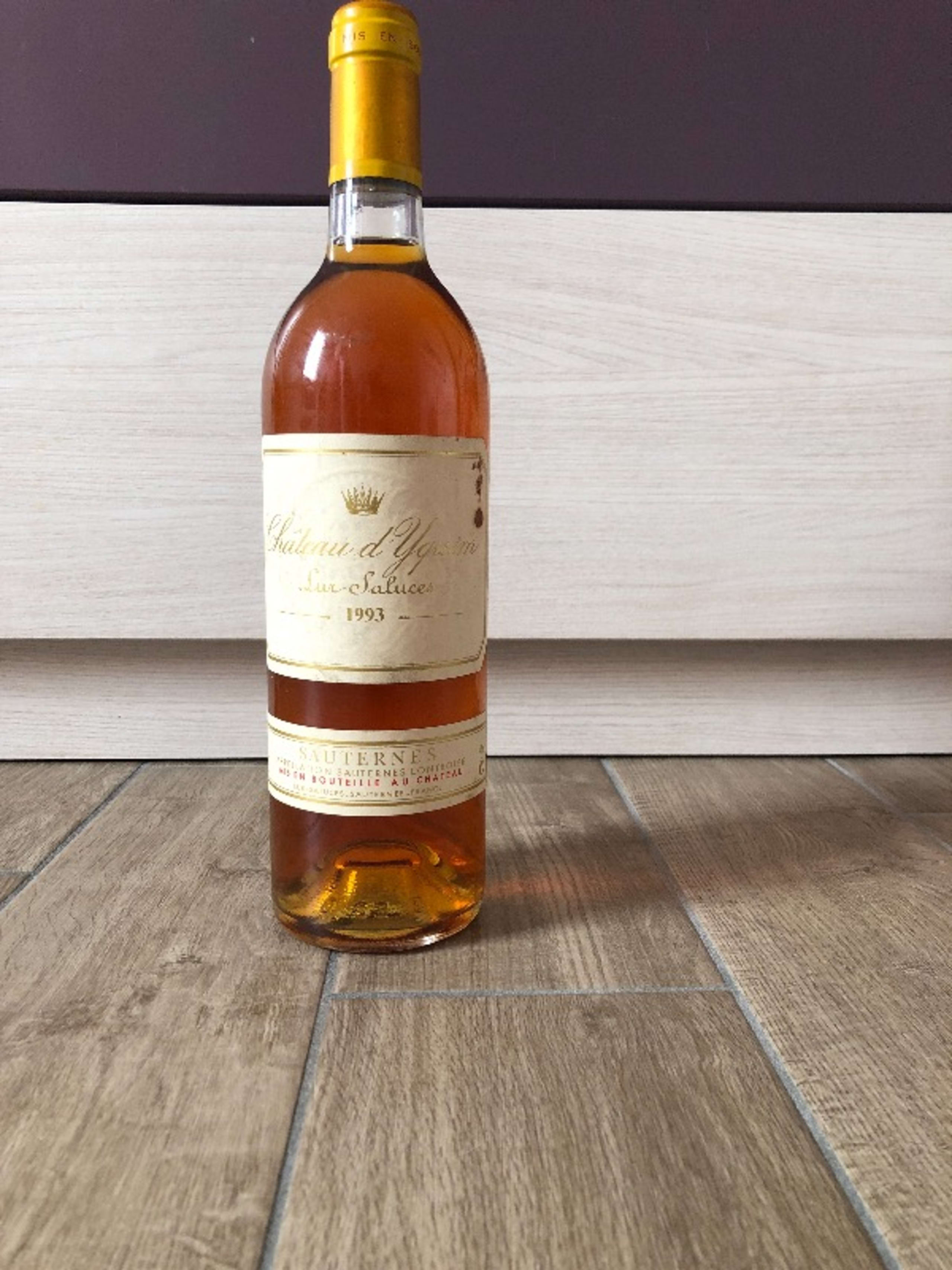 Château d’yquem Lur saluces, Sauternes, 1993