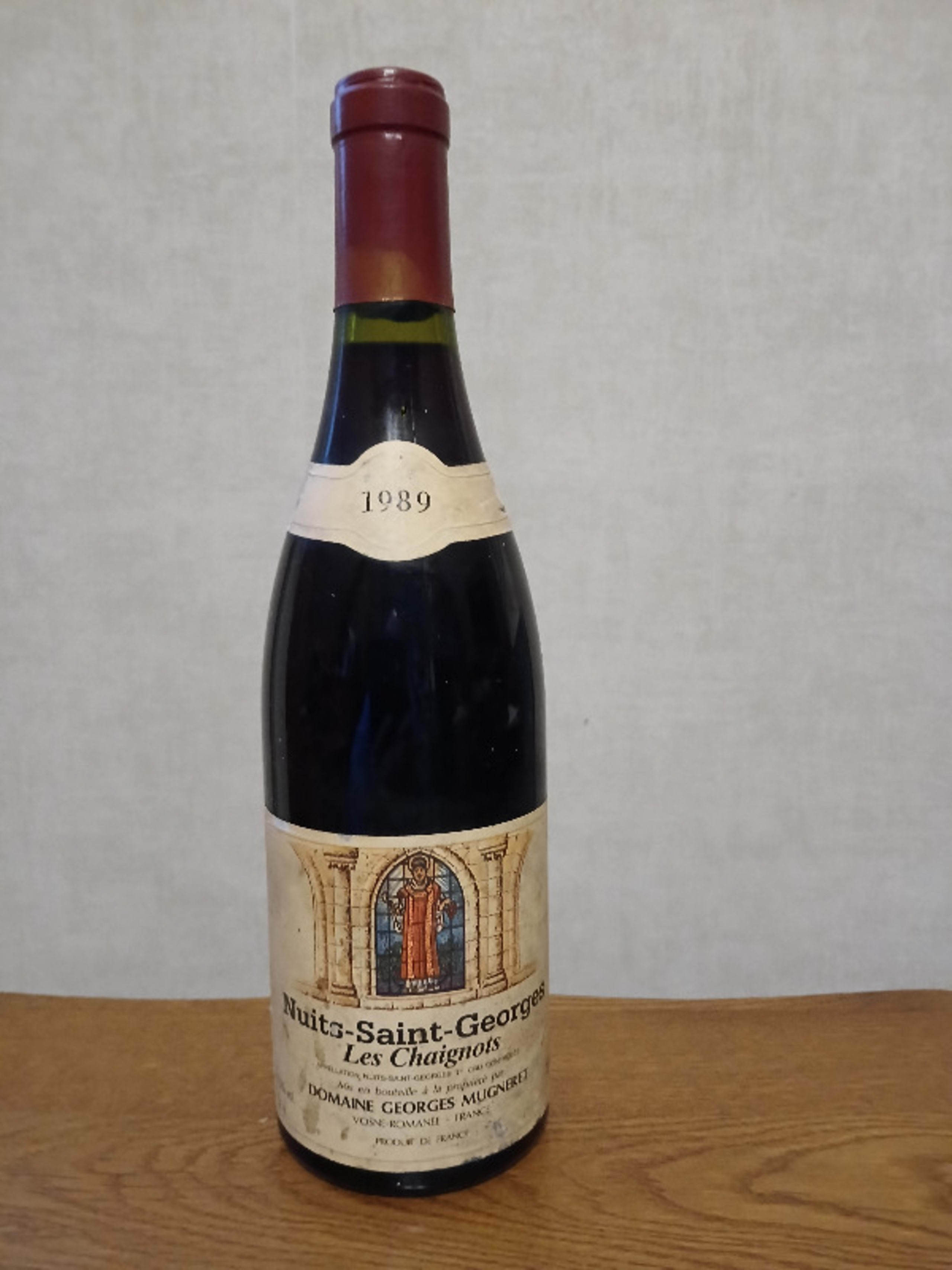 Nuits-Saint-Georges, 1er cru Les Chaignots, Georges Mugneret, 1989