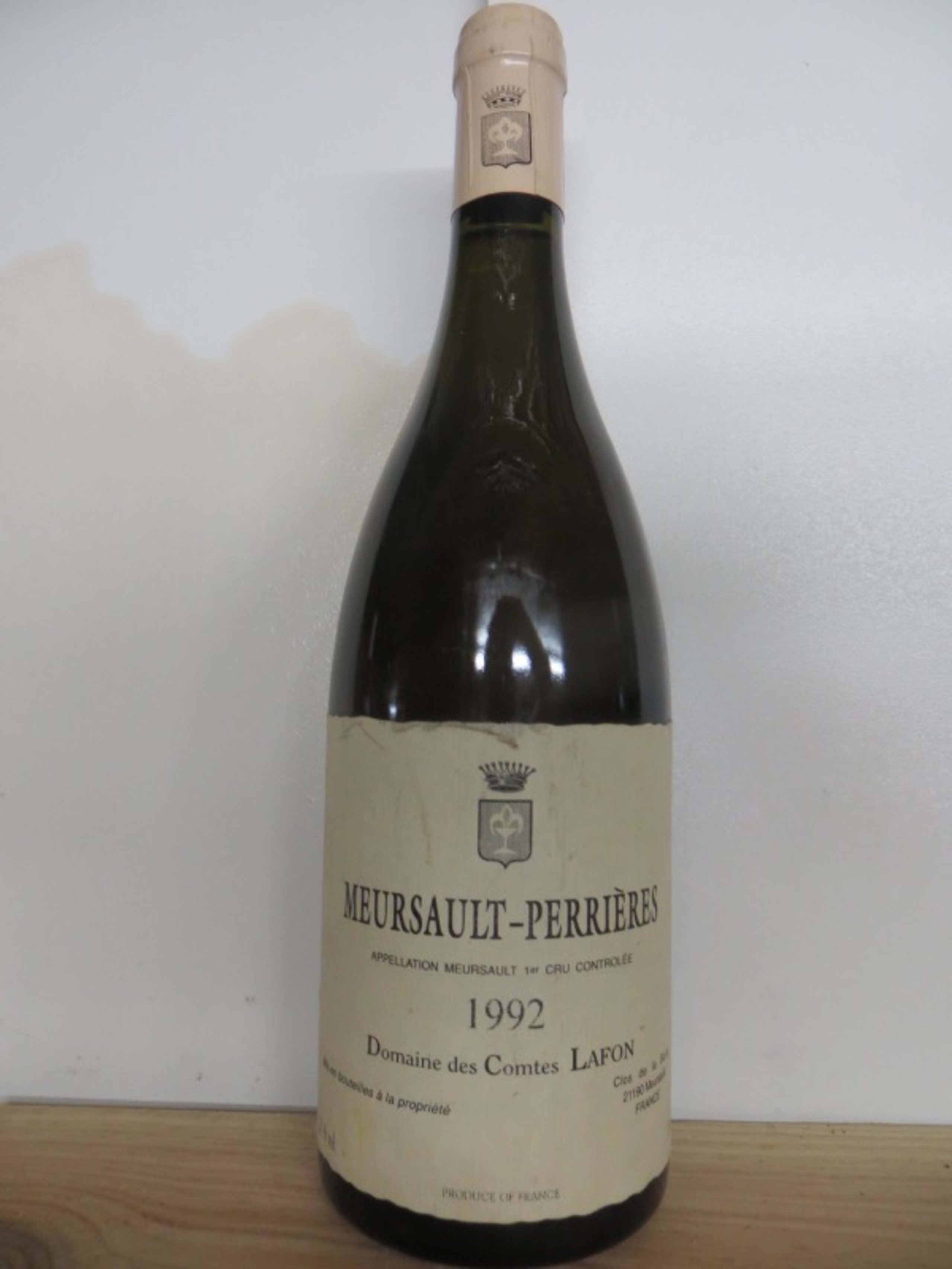 Meursault-Perrières 1er Cru, Domaine Comtes Lafon, 1992