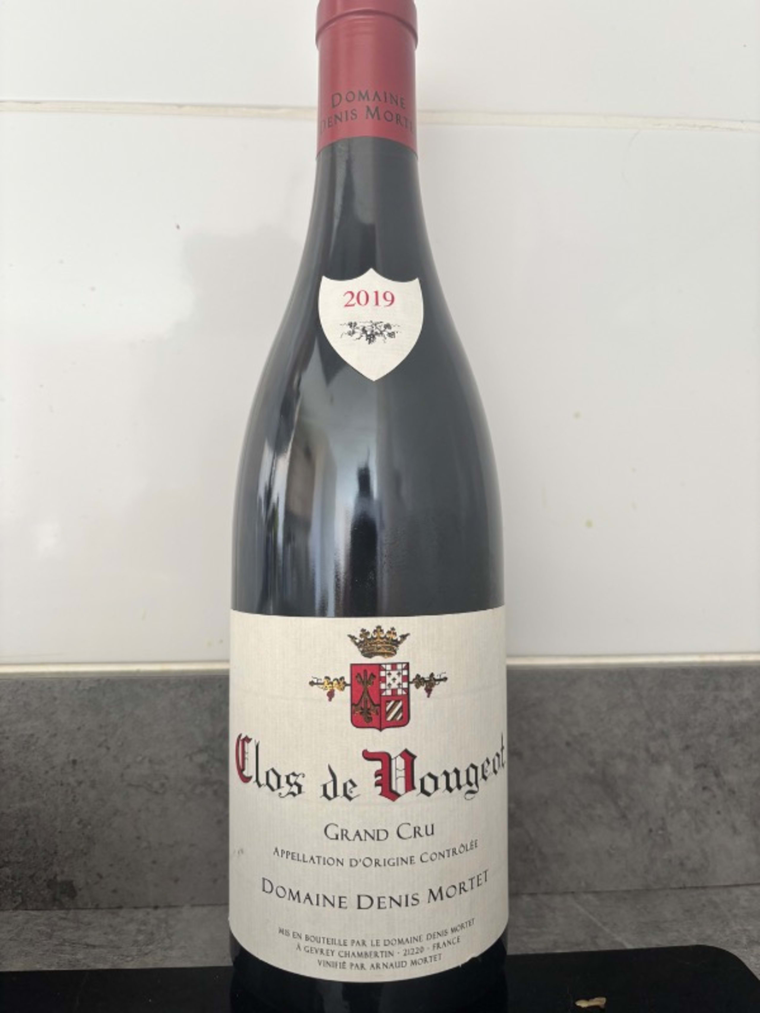 Clos de Vougeot, Denis Mortet, 2019