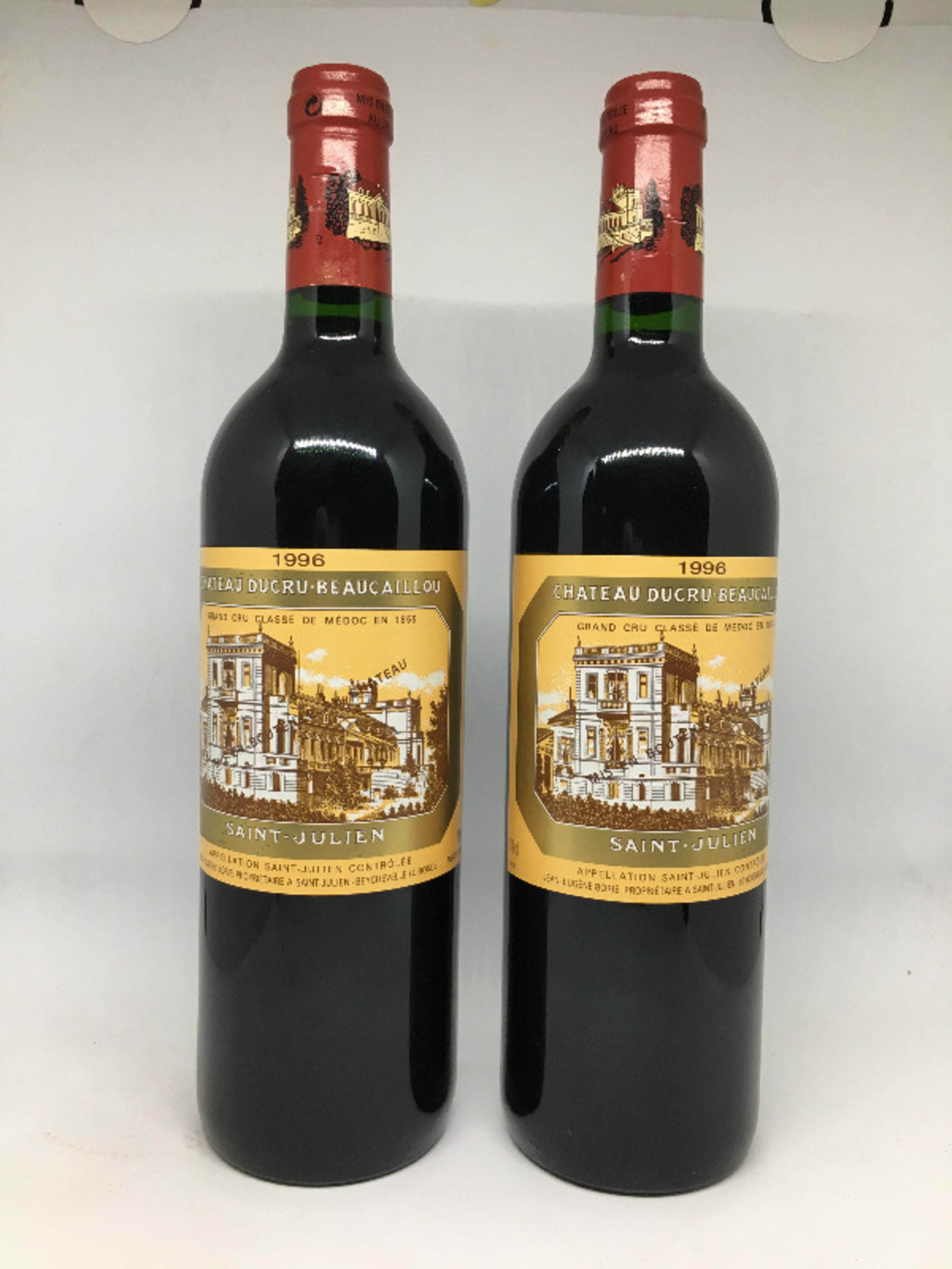 2 x Grand cru classé, Chateau Ducru-Beaucaillou, Saint-Julien, 1996