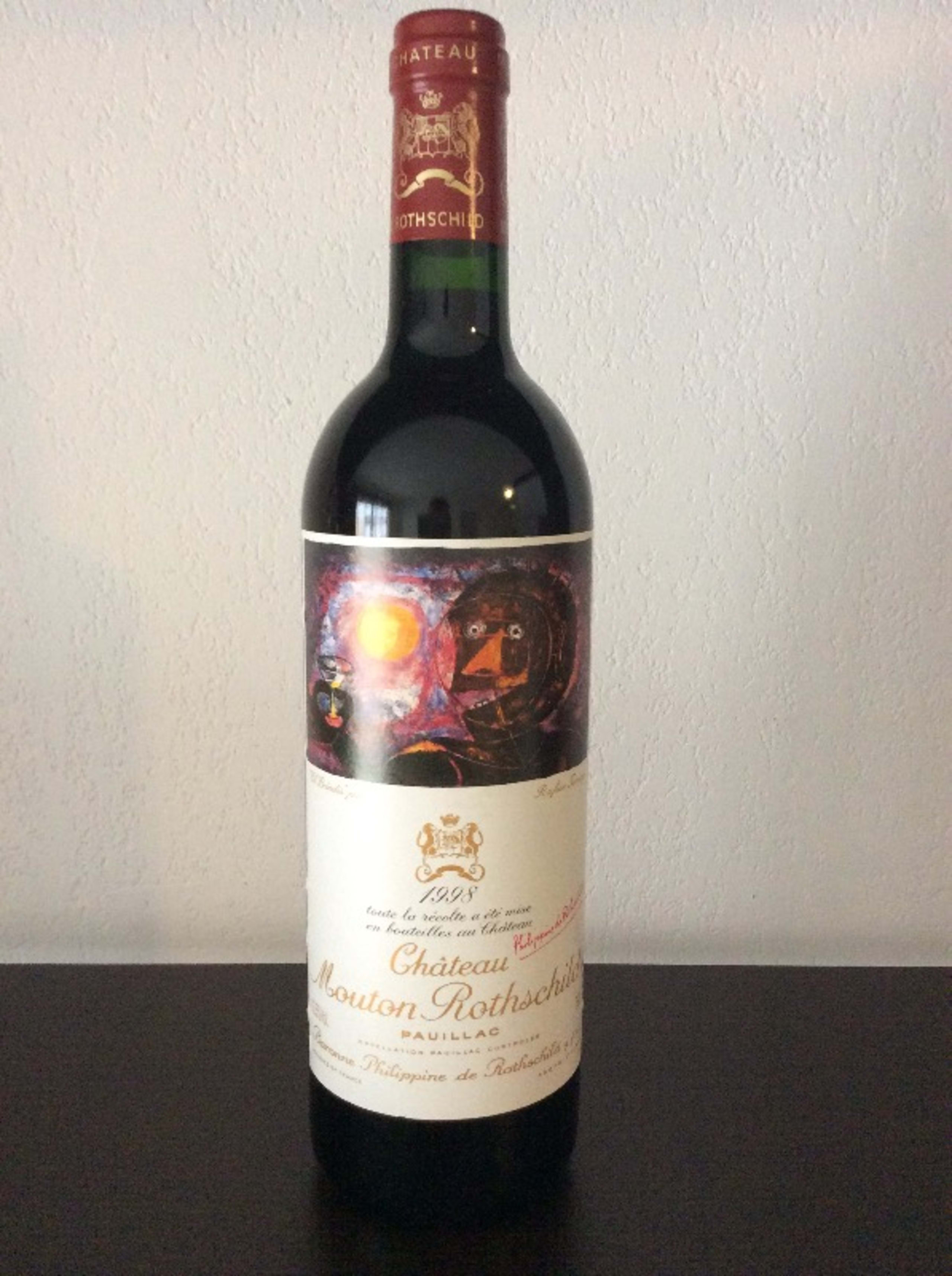 Château Mouton Rothschild, Pauillac, 1998