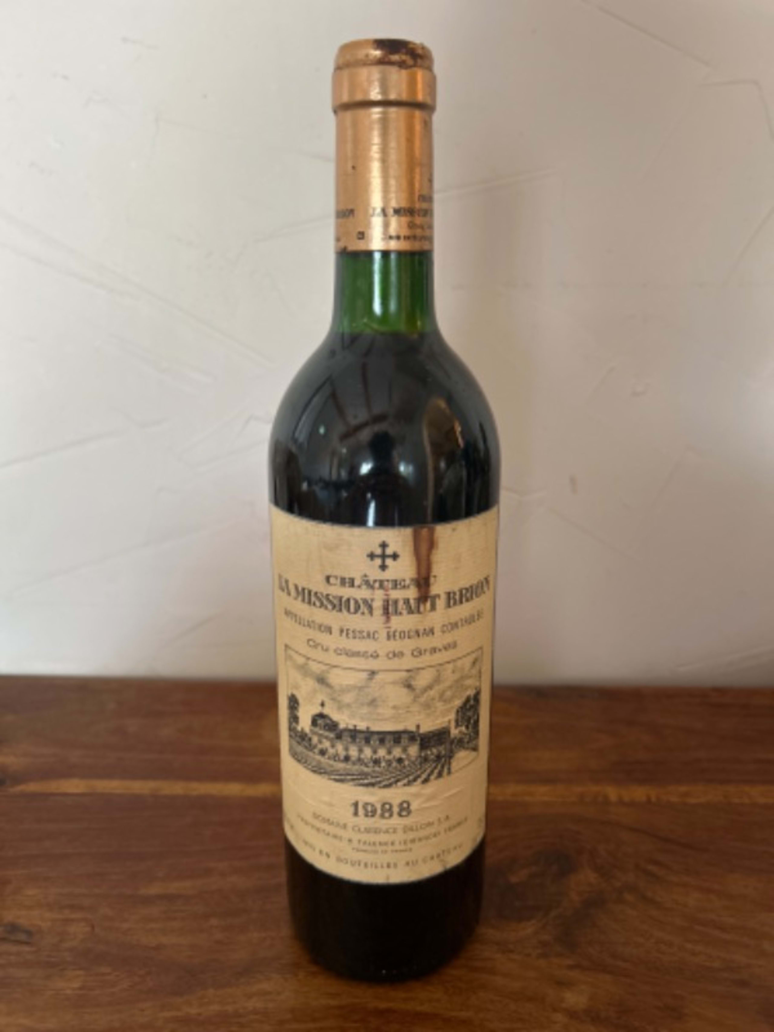 Château de la Mission Haut-Brion, Pessac-Léognan, 1988