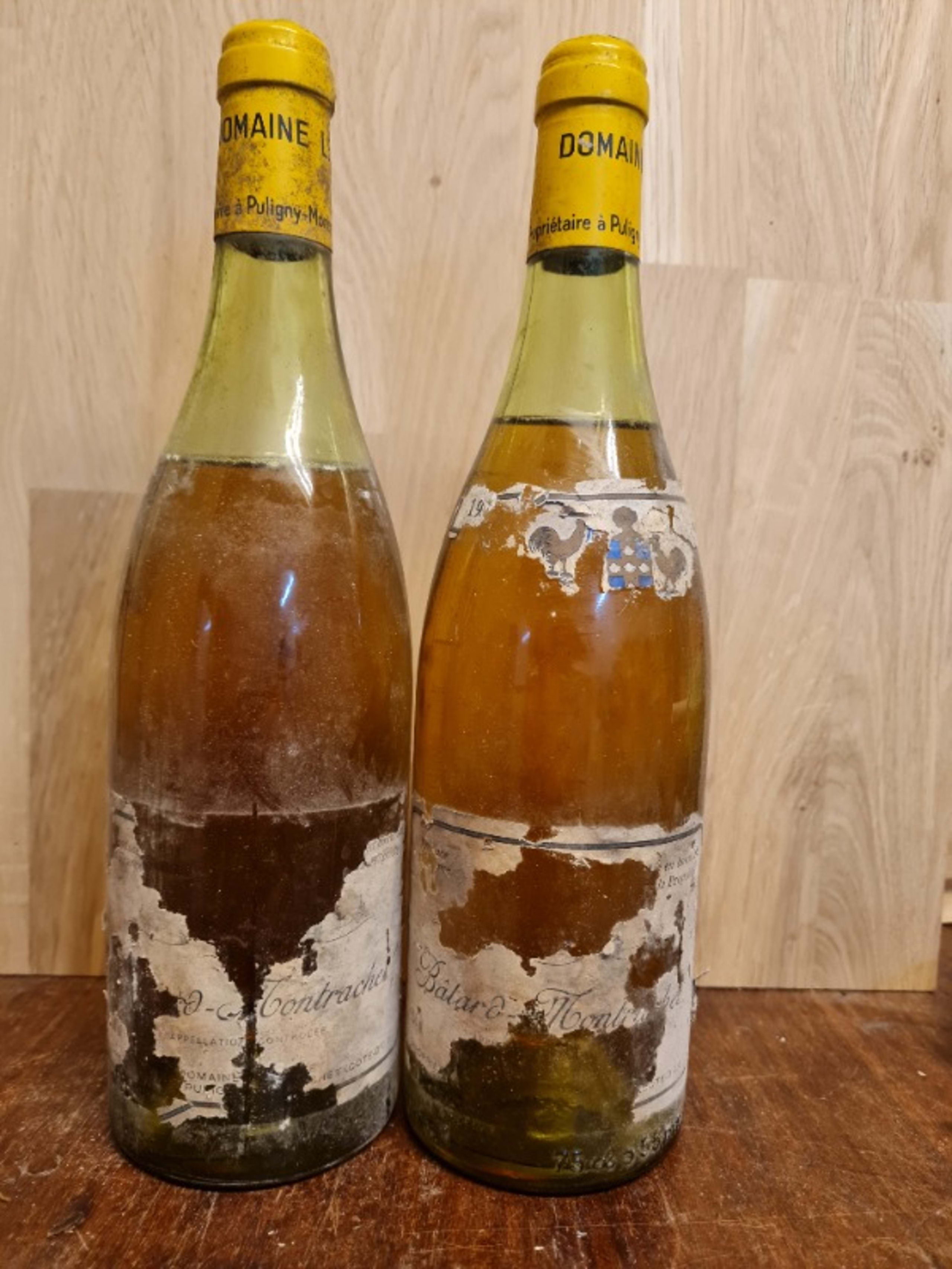 2 x Bâtard-Montrachet, batard-montrachet, domaine Leflaive, 1988
