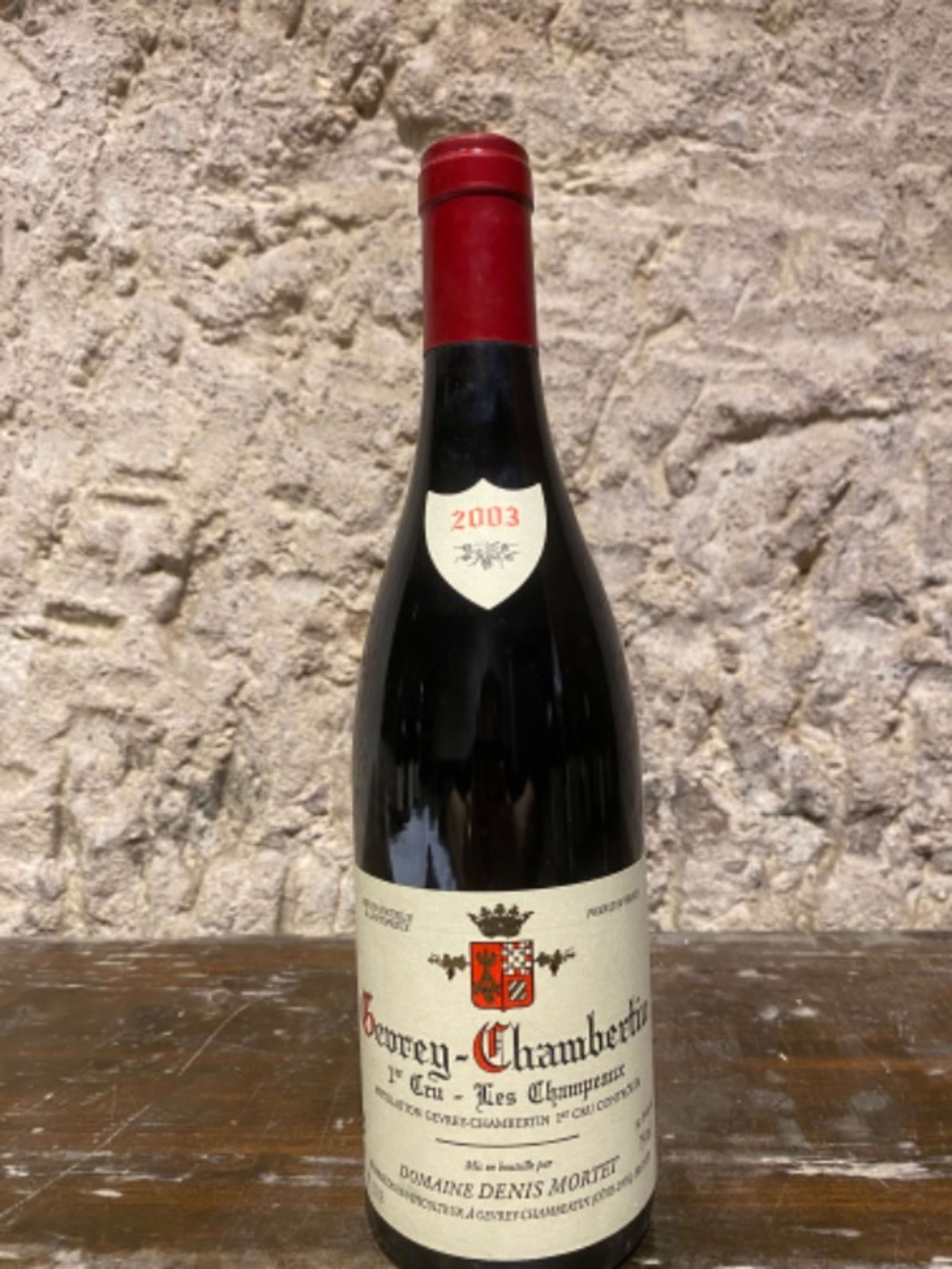 Gevrey-Chambertin, 1er Cru - Les Champeaux, Domaine Denis Mortet, 2003