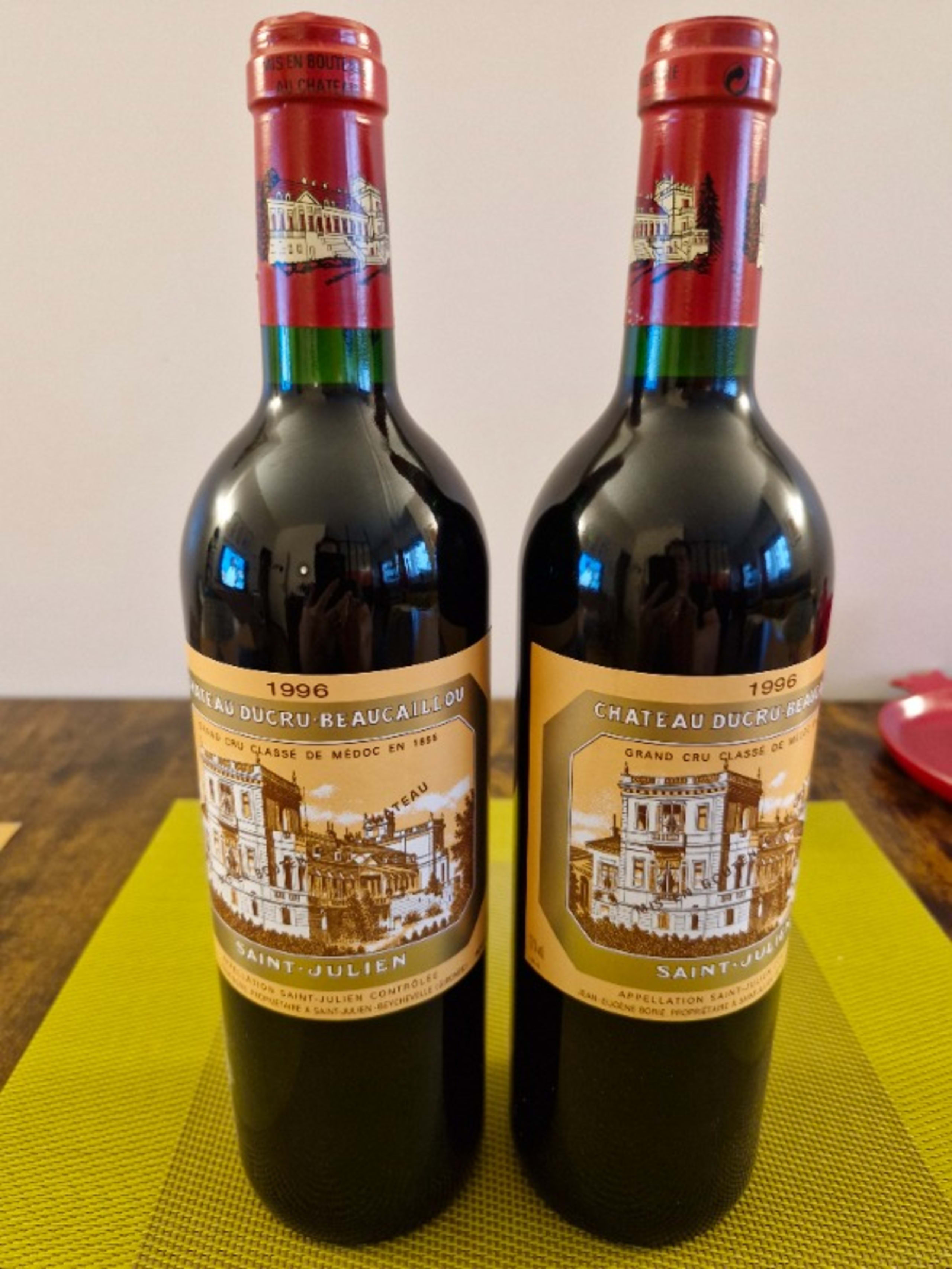 2 x Château Ducru Beaucaillou, Saint-Julien, 1996