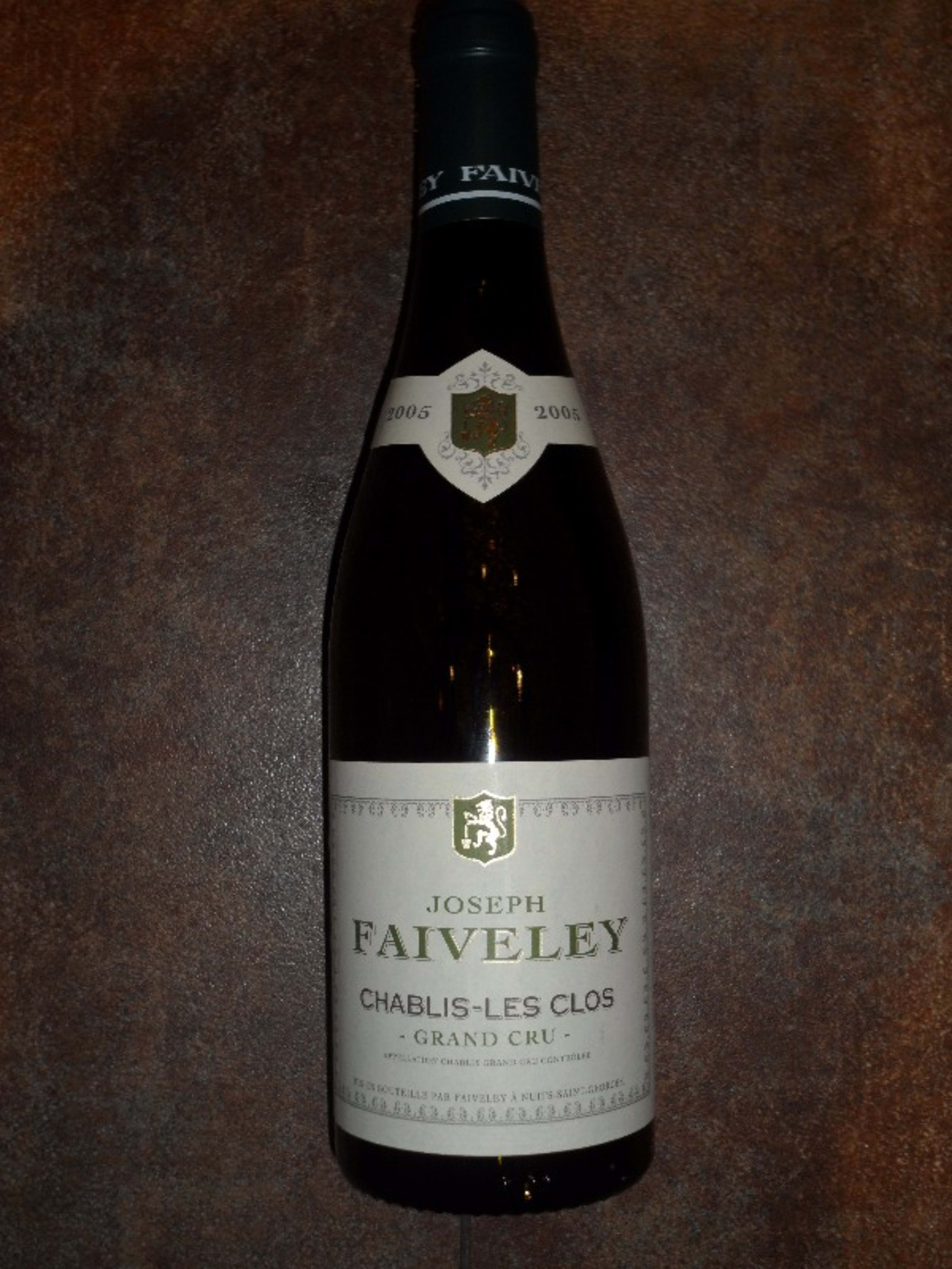 Chablis Grand Cru, Les Clos, Joseph Faiveley, 2005