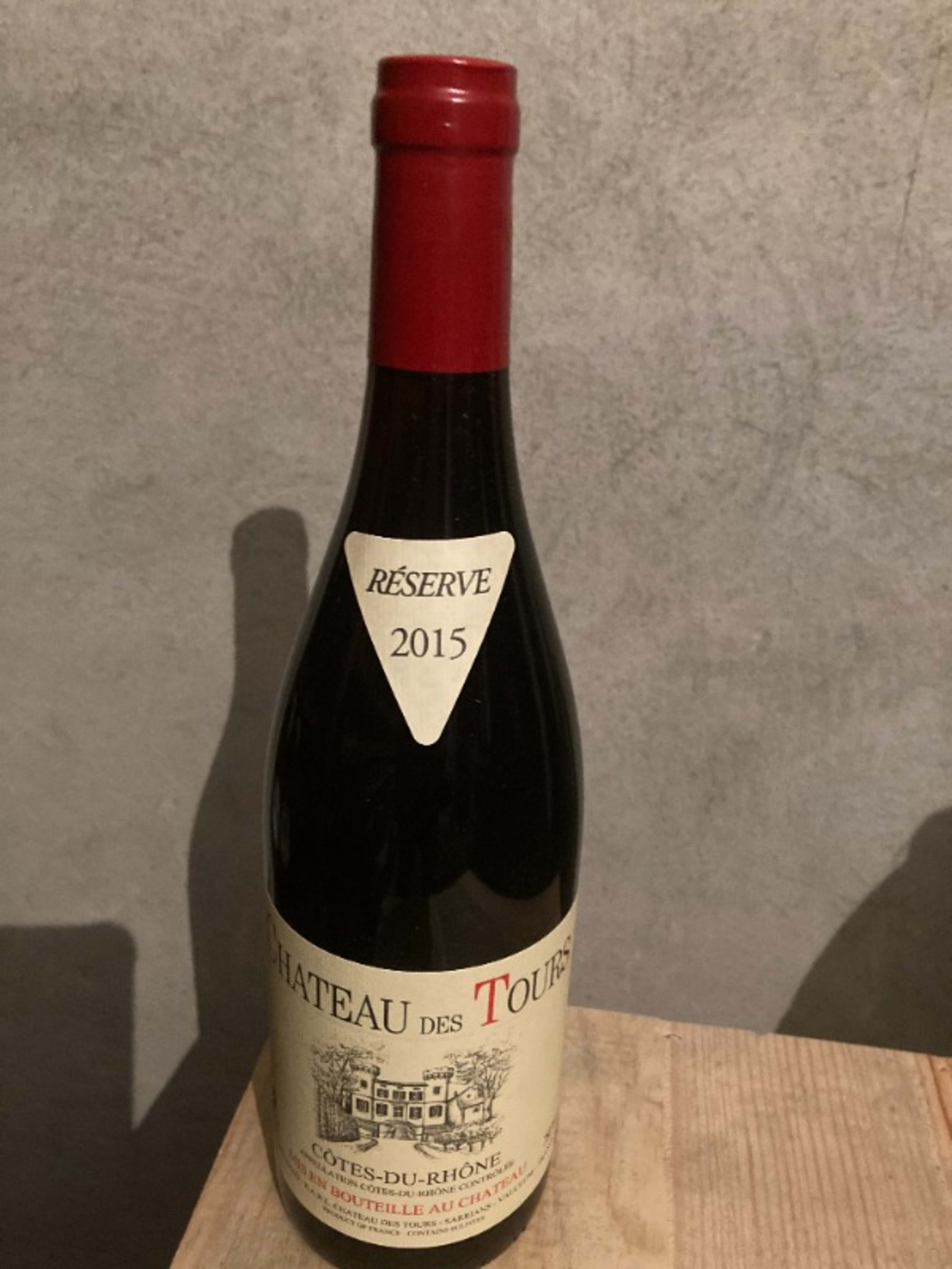Côtes-du-Rhône, Réserve, Château des Tours, 2015