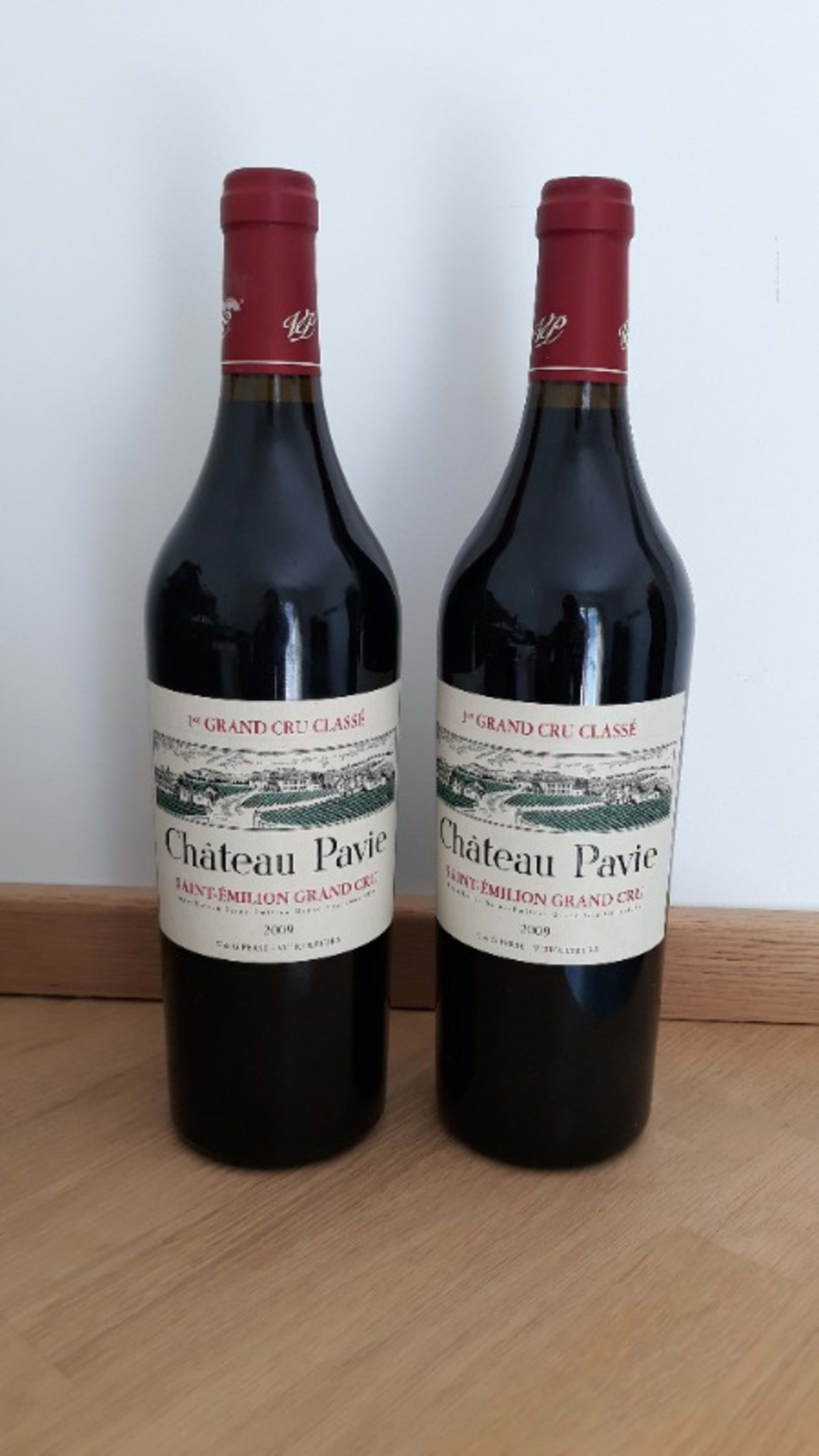 2 x 1er GCC, Château Pavie, Saint-Émilion Grand Cru, 2009
