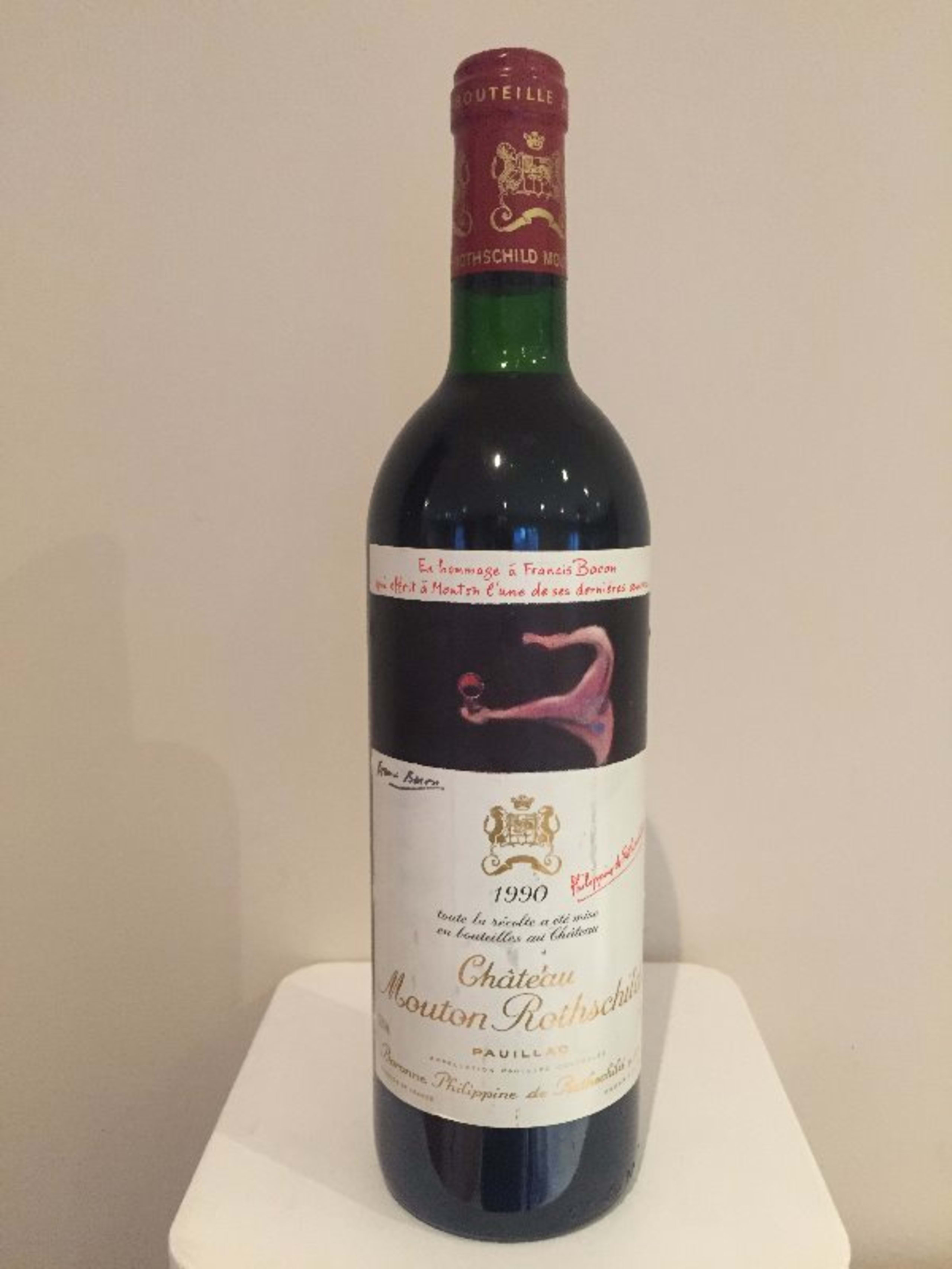 château Mouton Rothschild, Pauillac, 1990