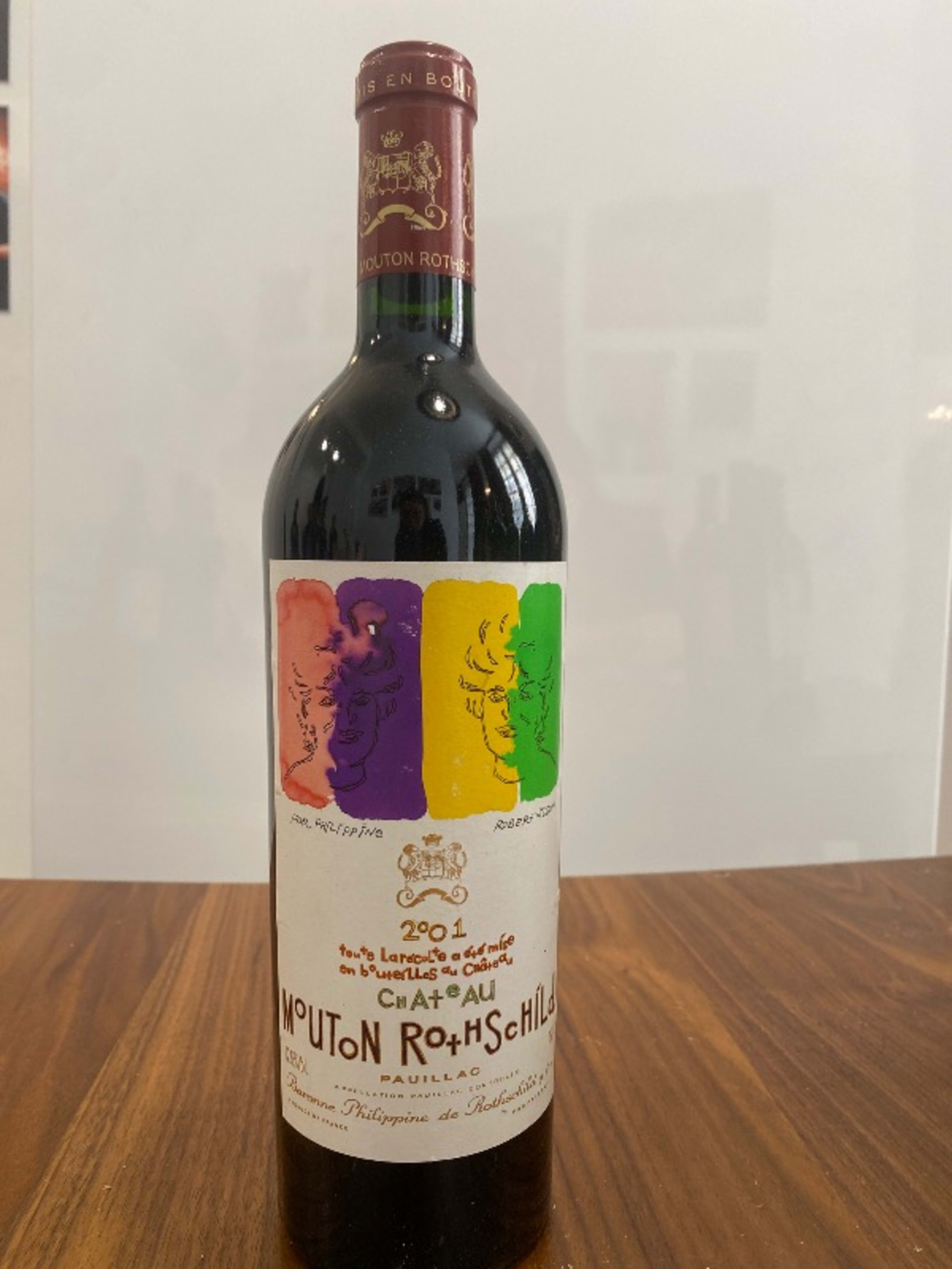 Château Mouton Rothschild, Pauillac, 2001