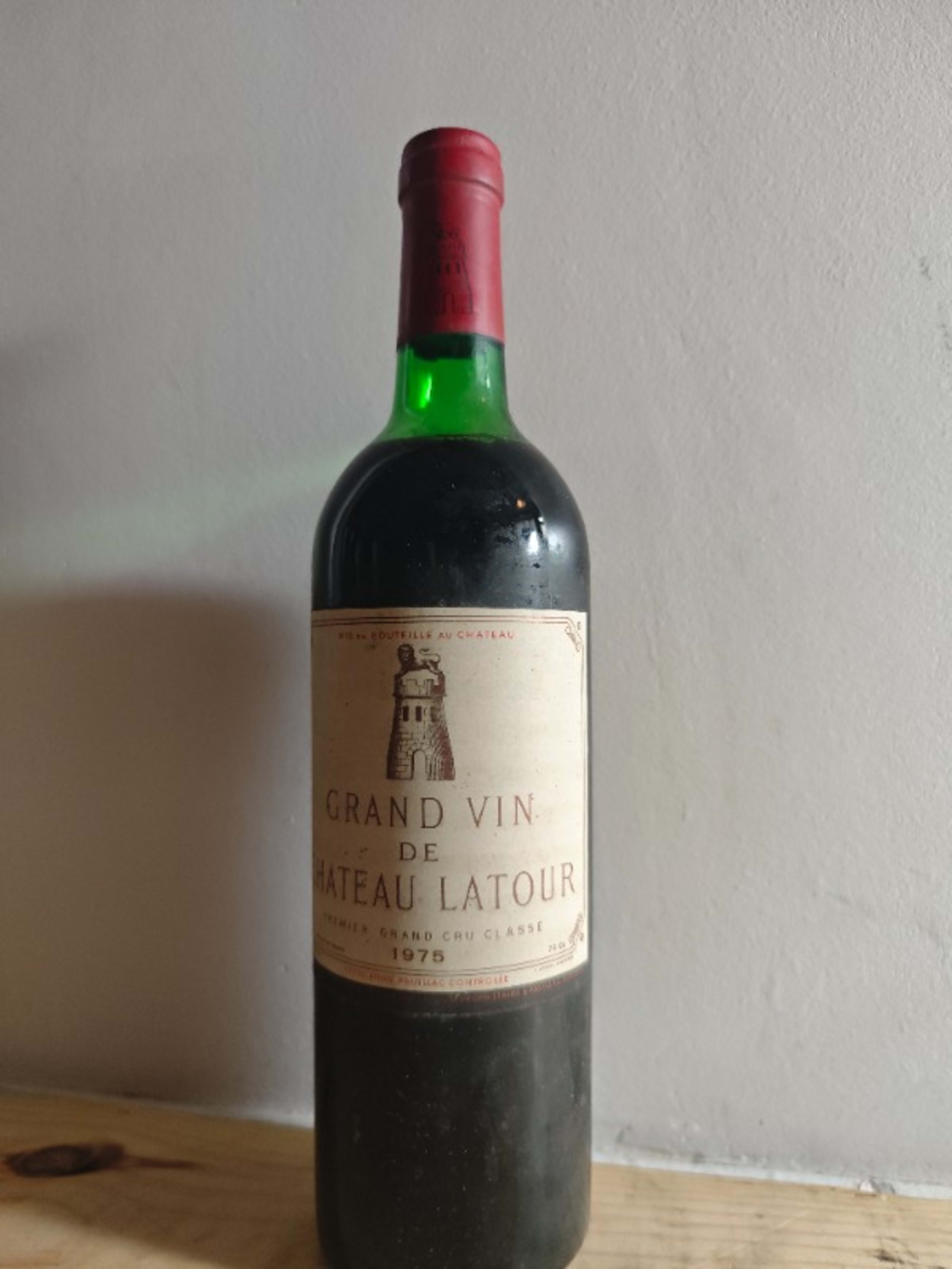 Grand Vin de Château Latour, Pauillac, 1975