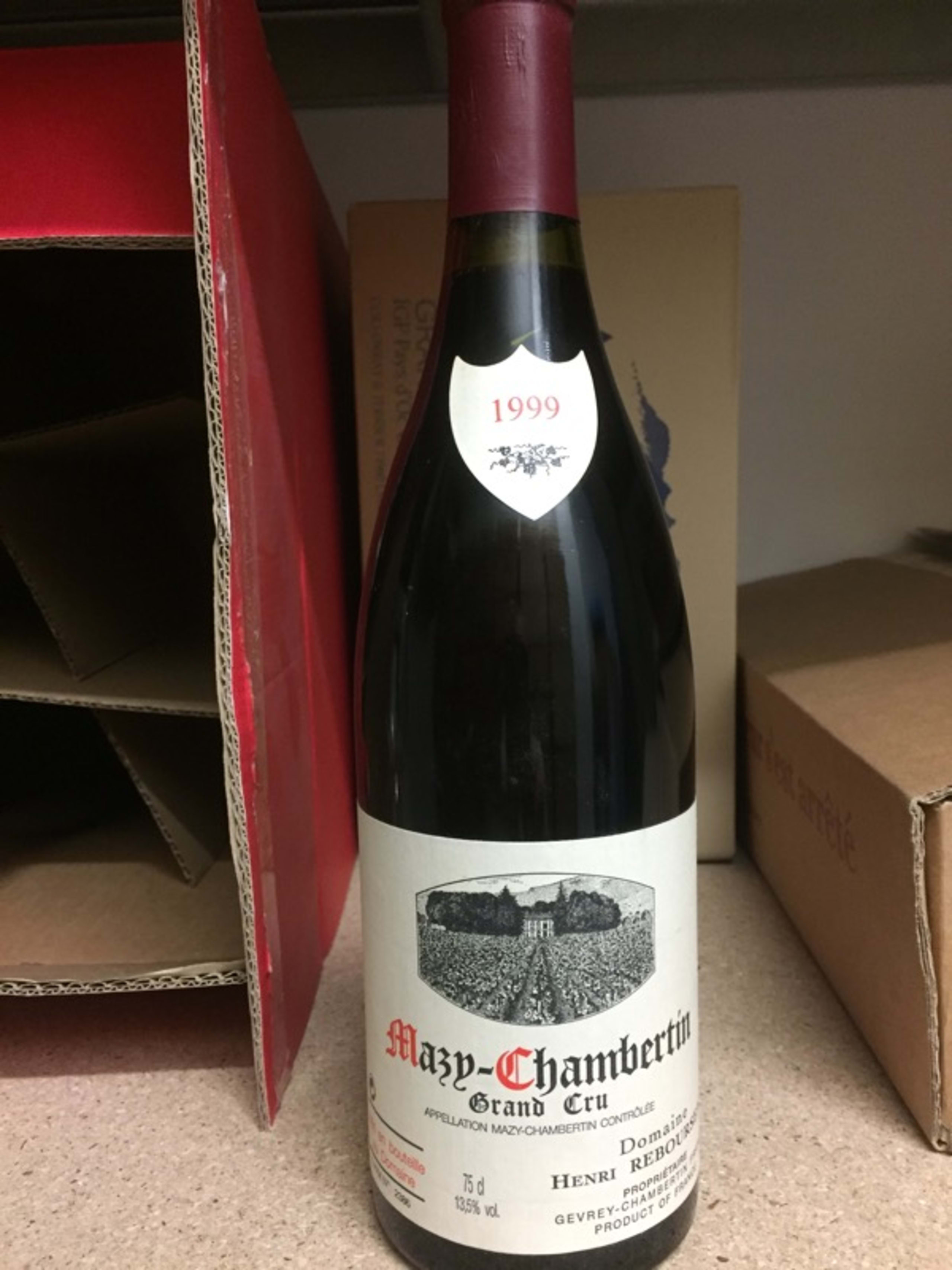 Mazis-Chambertin, GRAND CRU, REBOURSEAU, 1999