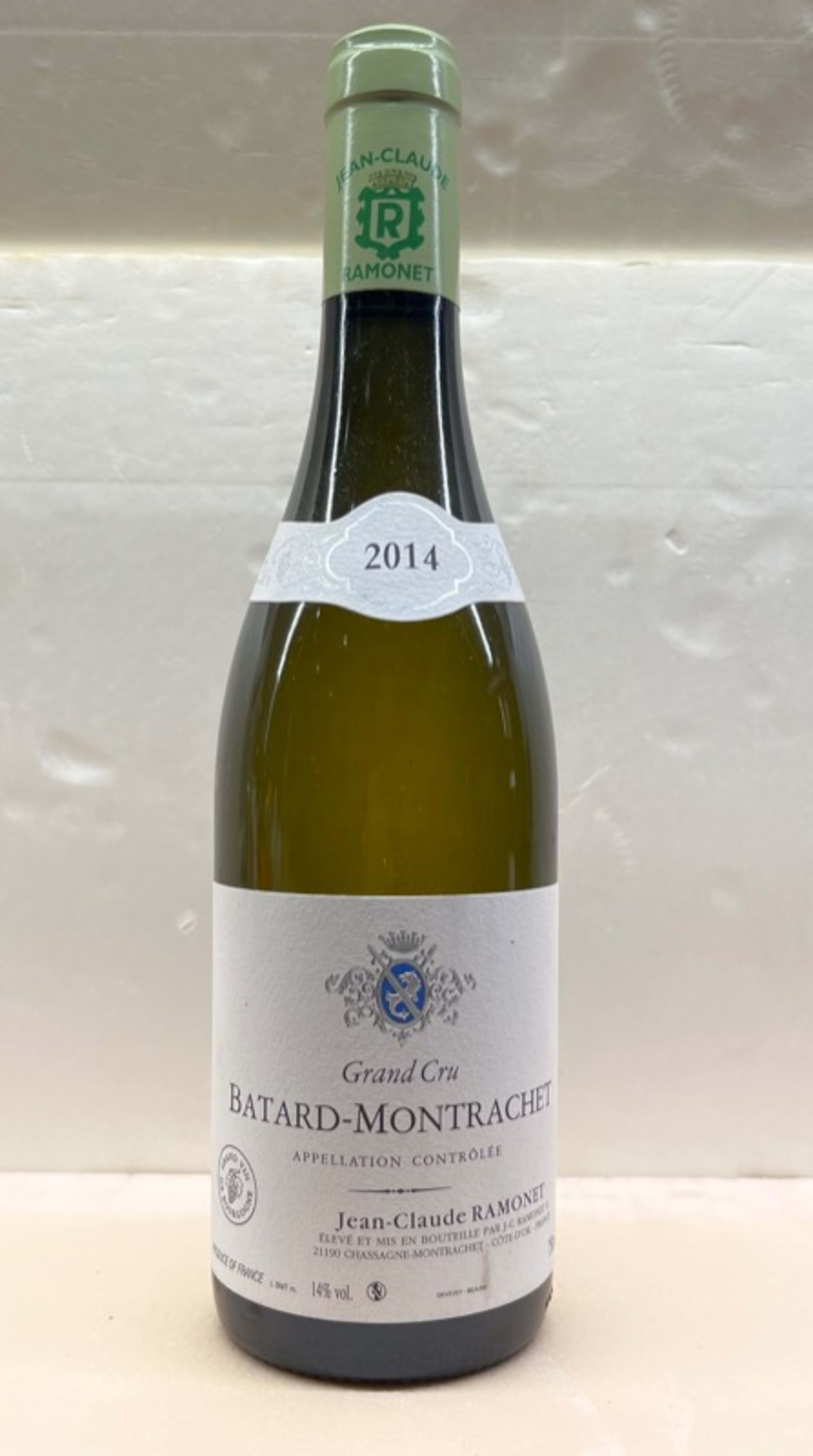 Bâtard-Montrachet, Grand cru, Domaine Jean-Claude Ramonet, 2014
