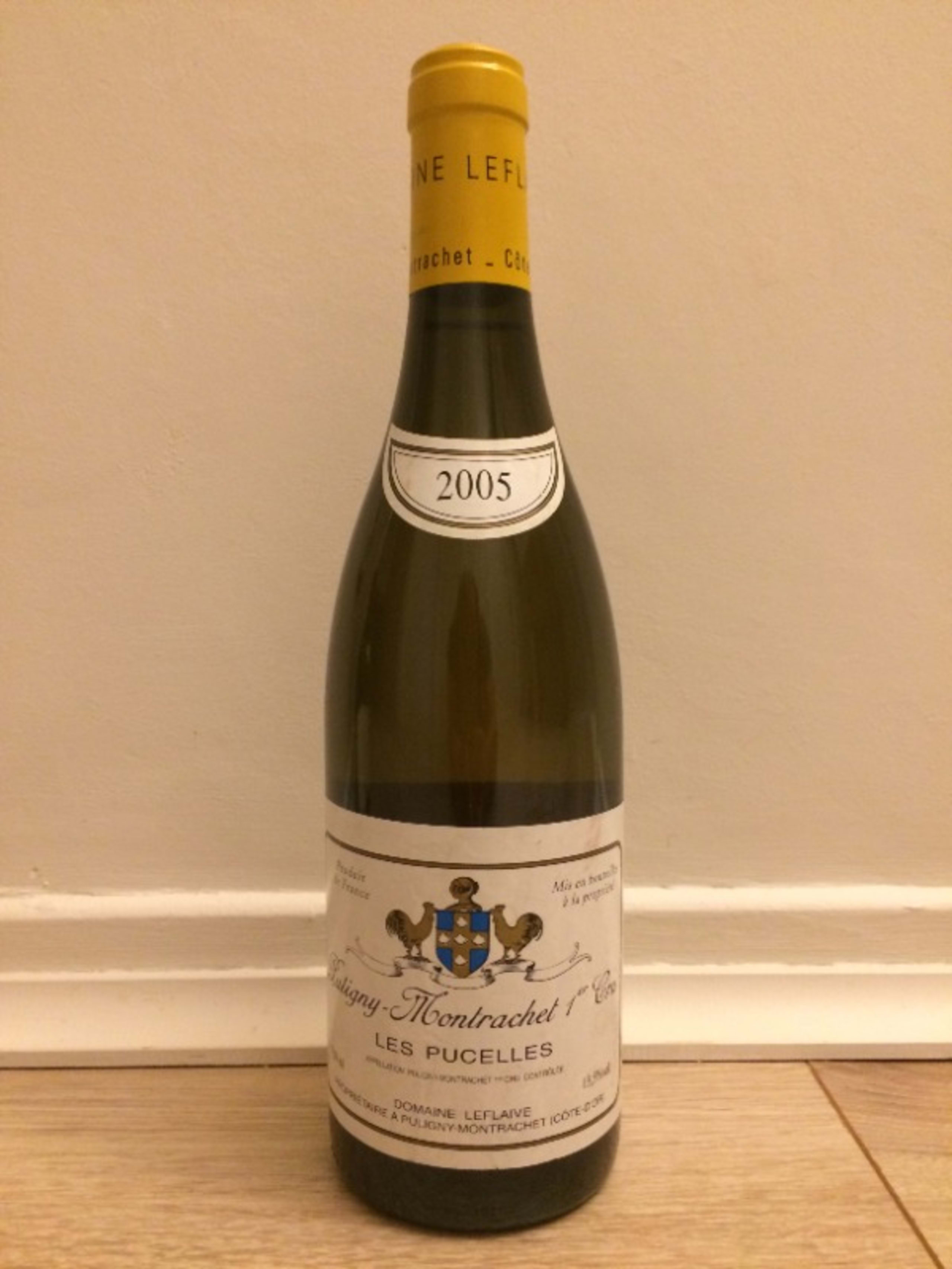 Puligny-Montrachet, 1er cru Les Pucelles, Leflaive, 2005