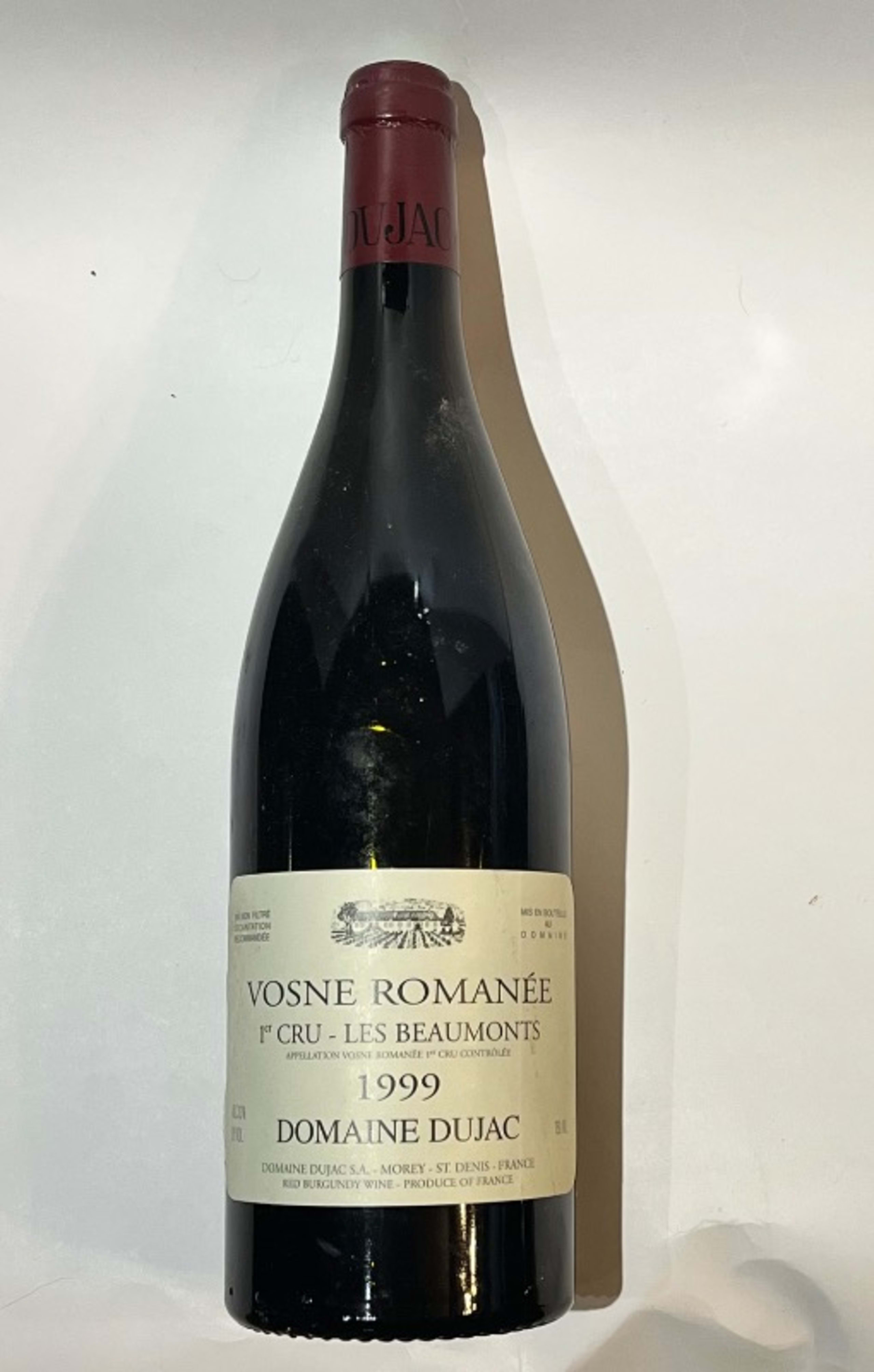 Vosne-Romanée, 1er cru Les Beaumonts, Domaine Dujac, 1999