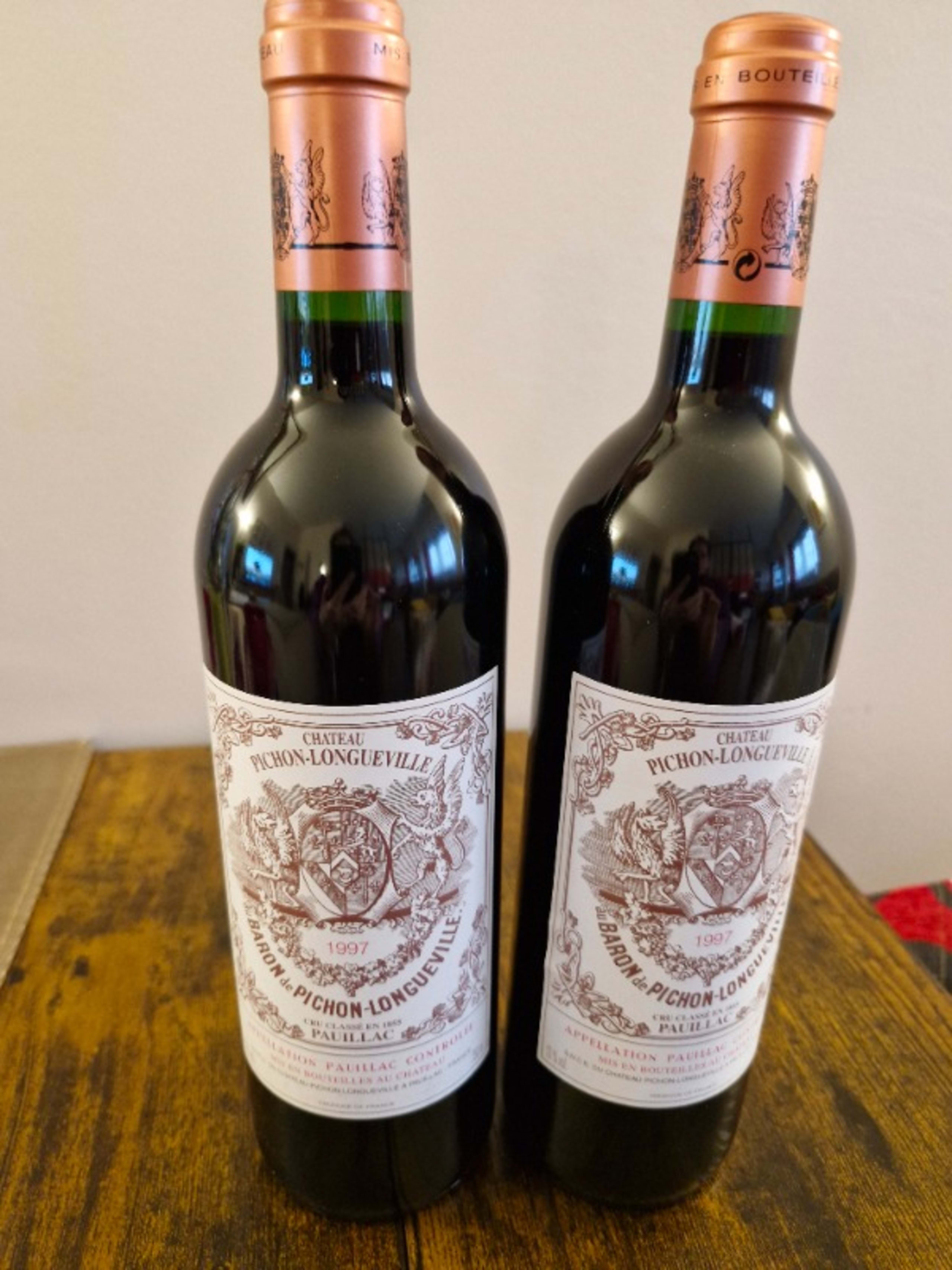 2 x Au Baron, Château Pichon  Longueville, Pauillac, 1997