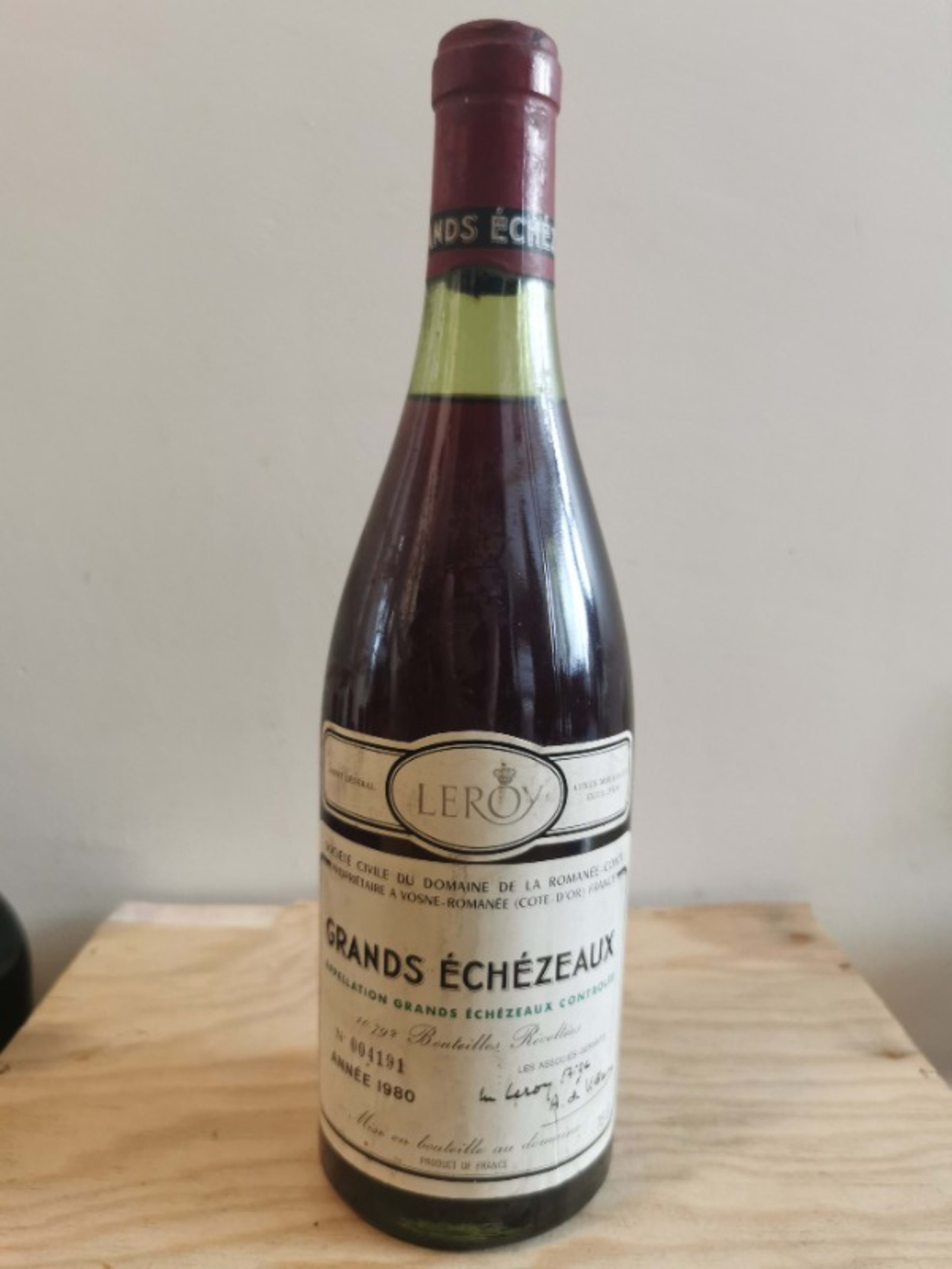 Grands-Echézeaux, Domaine de la Romanée Conti, 1980 [-3cm]