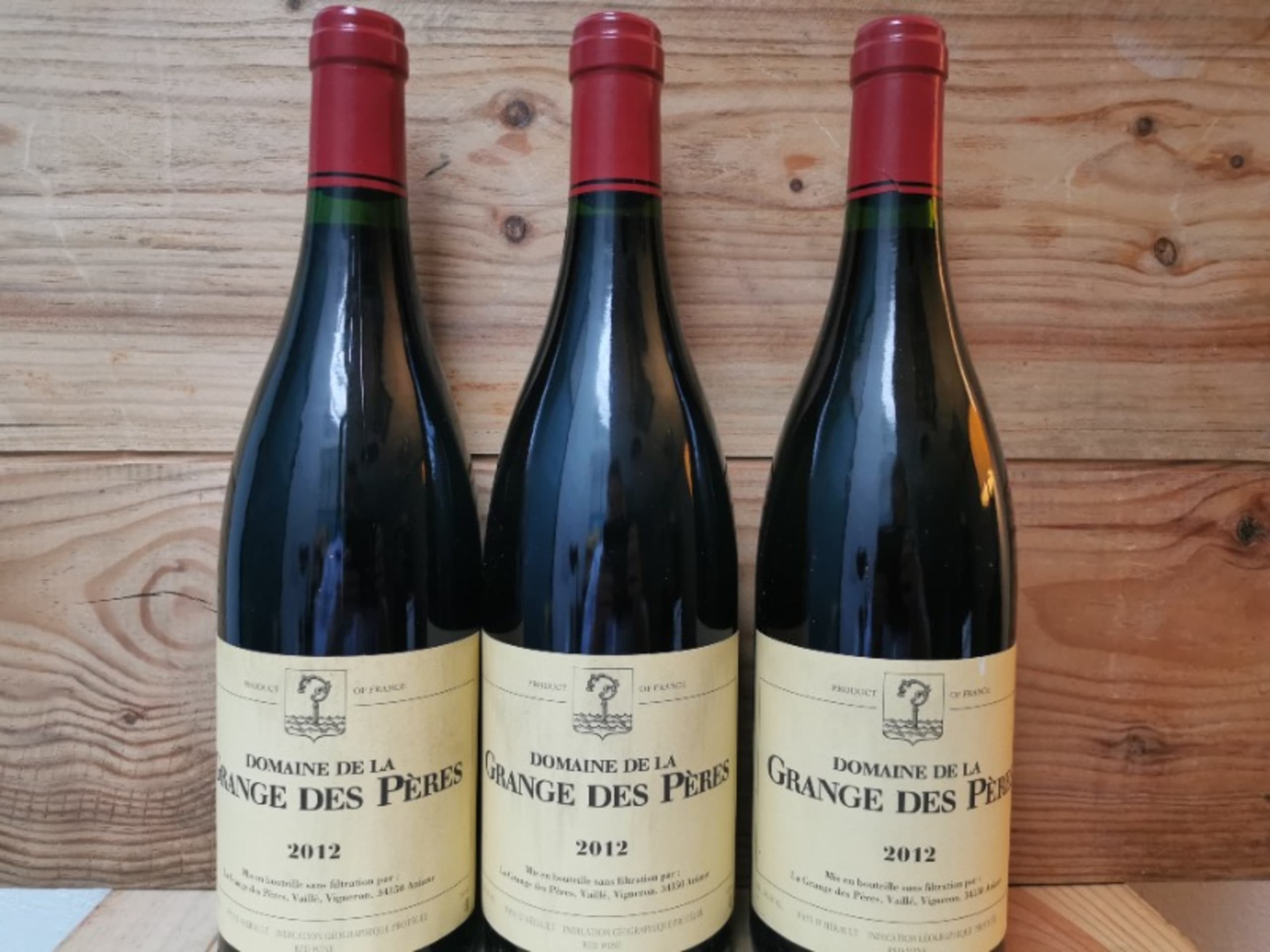 8 x Domaine de la Grange des Pères, Vin de Pays de l'Hérault, 2012